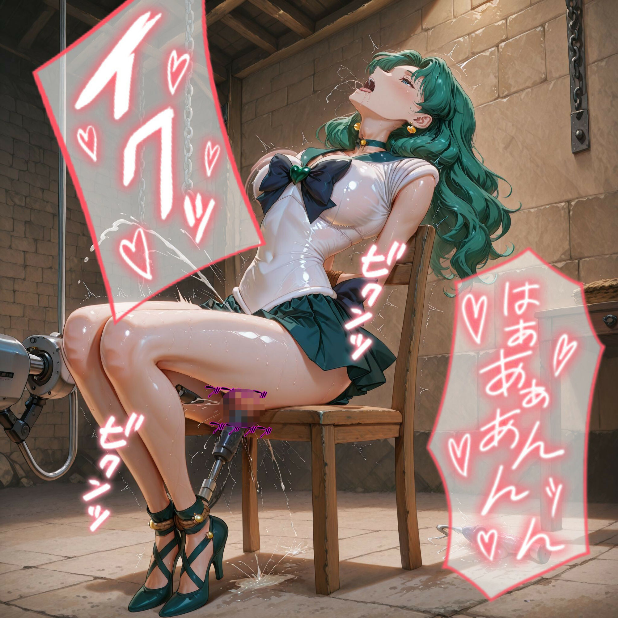 【衣装多種】綺麗なお姉さまの代表格み〇るお姉さま（ネ〇チューン）のアヘ顔がエロすぎてもう_玩具オナニー編 サンプル画像4