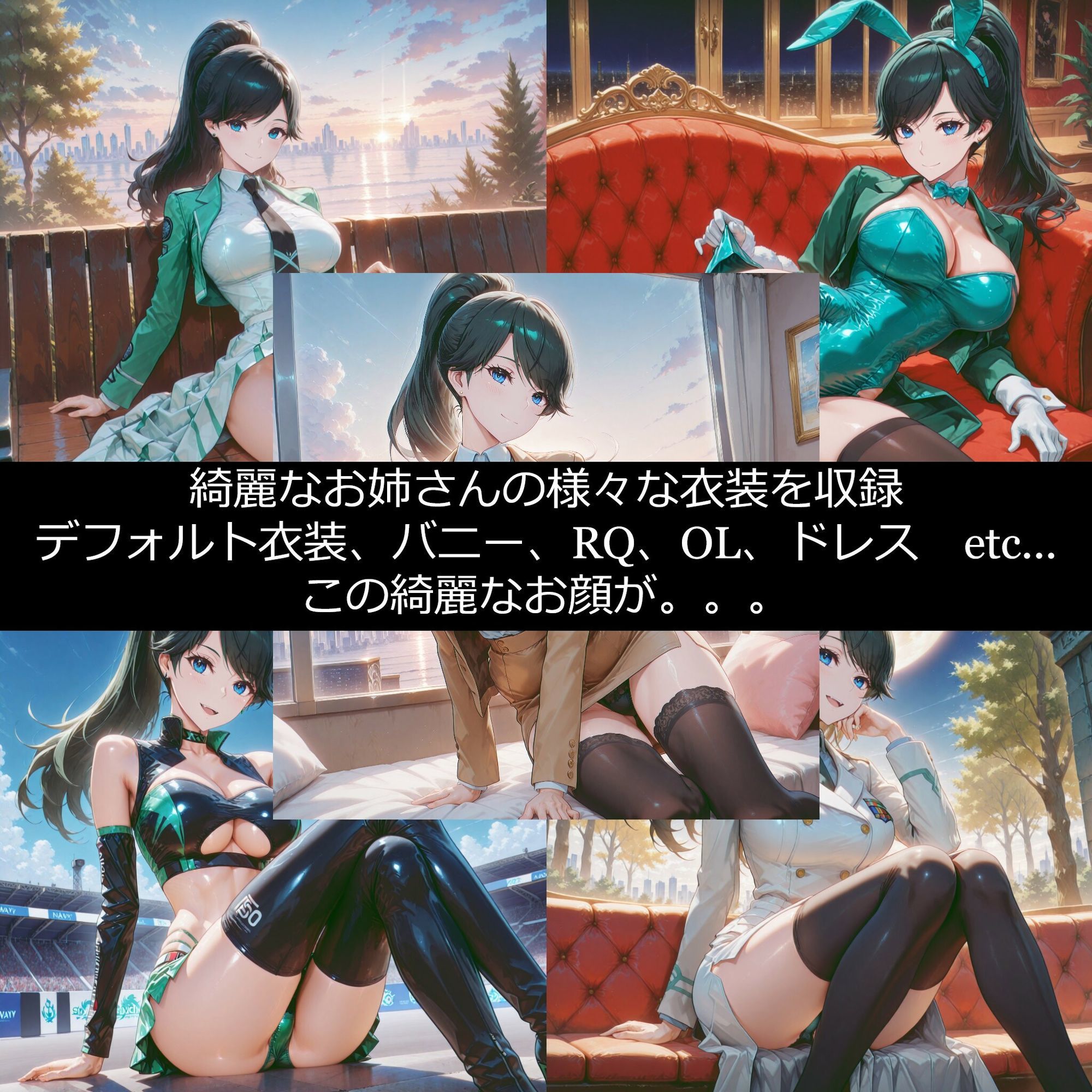 【衣装多種】藤〇響子の知的なお顔が快感の限界を超えて無様に歪み狂う。もうエリートの面影なんてどこにもない_玩具オナニー編 サンプル画像1