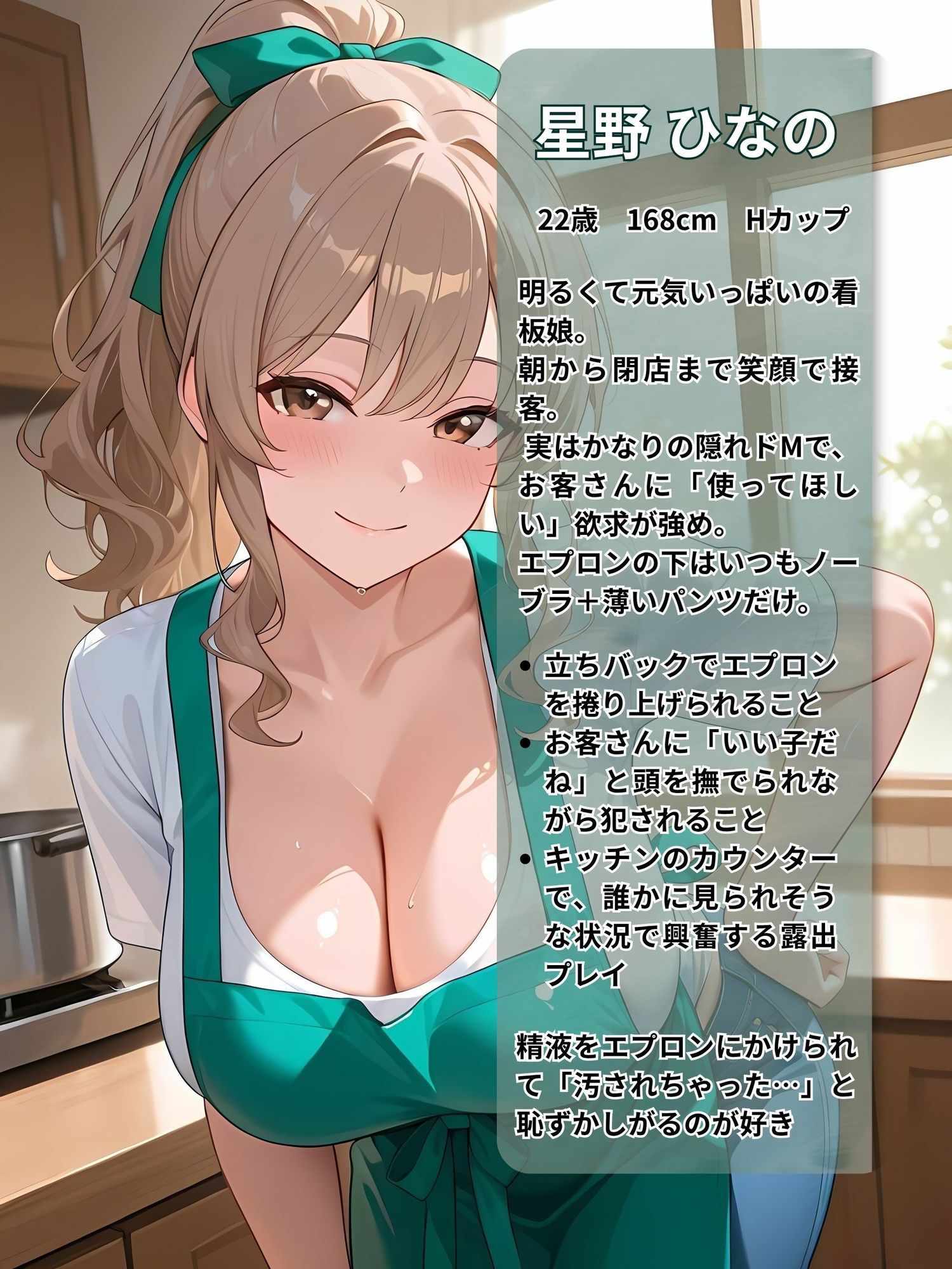 【裏メニューは美女4人】閉店後の爆乳カフェで店員全員にご奉仕されました サンプル画像1