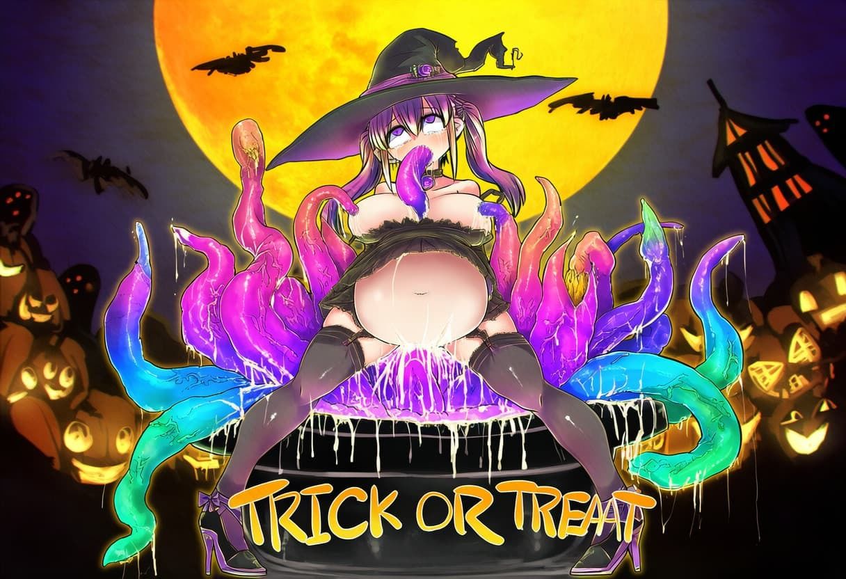 【触手】落ちこぼれ魔女のハロウィンの夜 サンプル画像10