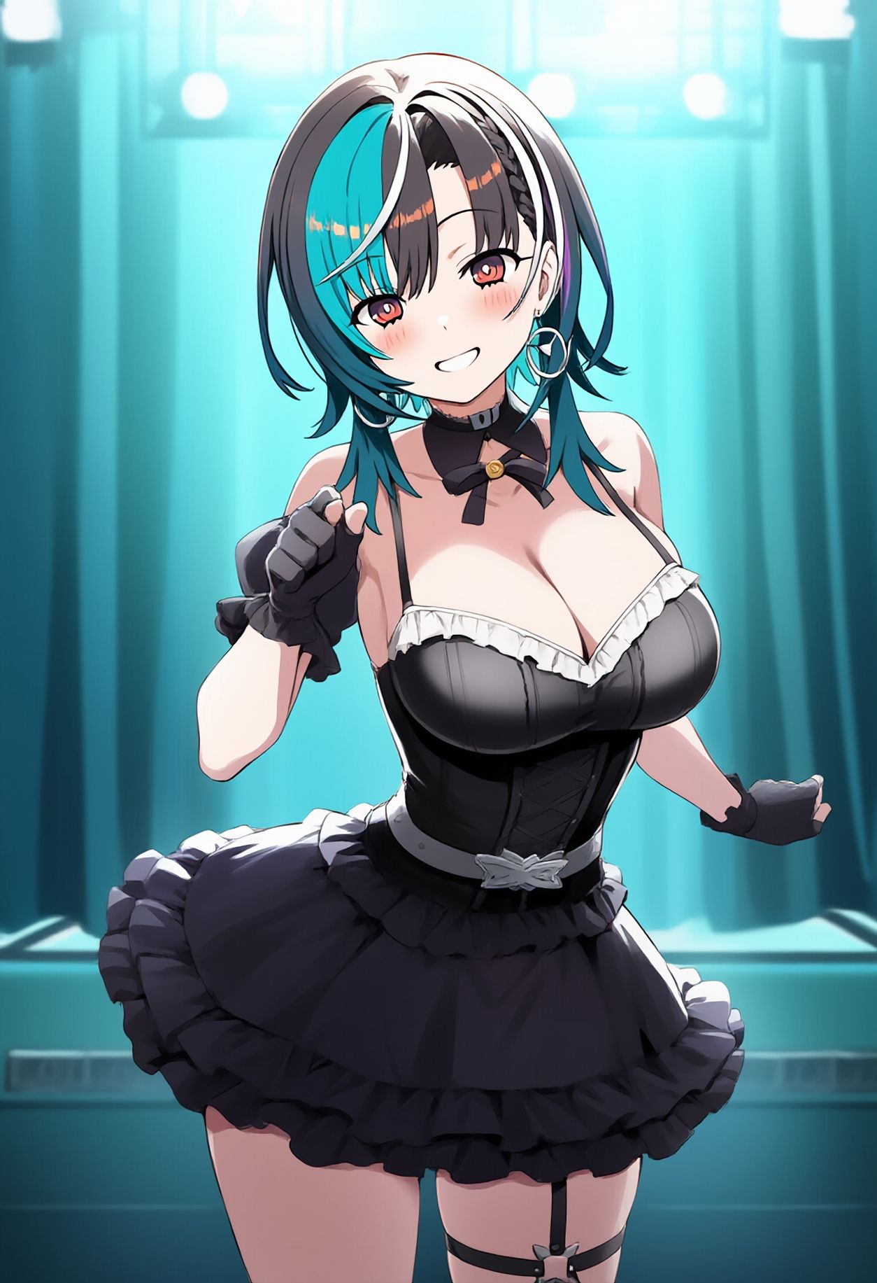 【買い切り版】バーチャル衣装故障で羞恥ちは（English translation included） サンプル画像1