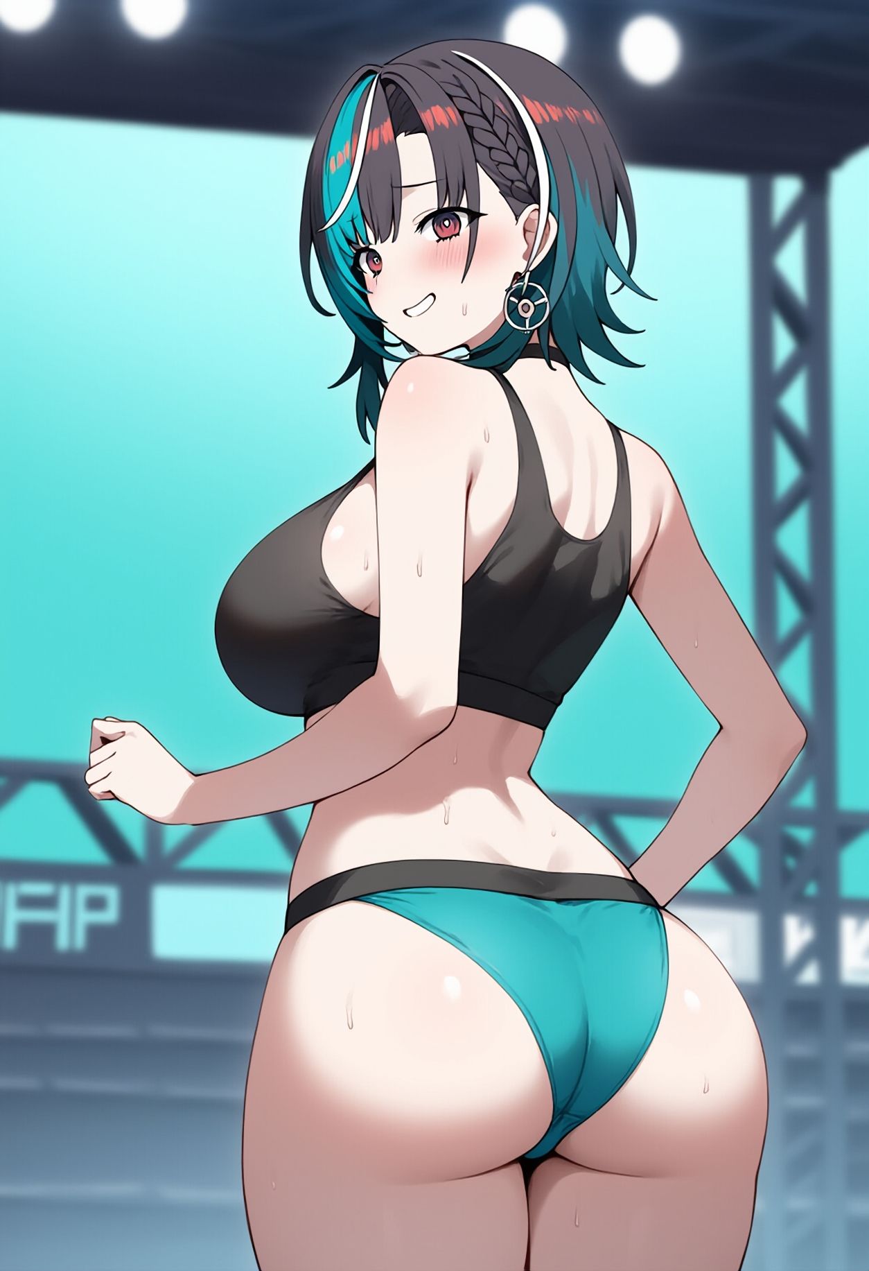 【買い切り版】バーチャル衣装故障で羞恥ちは（English translation included） サンプル画像7