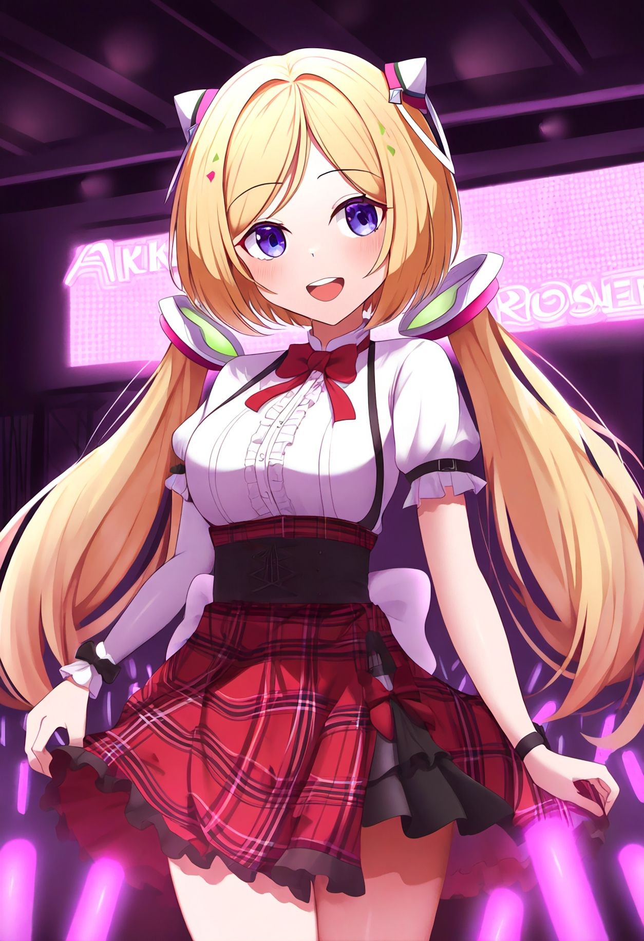 【買い切り版】バーチャル衣装故障で羞恥アキロゼ（English translation included） サンプル画像1