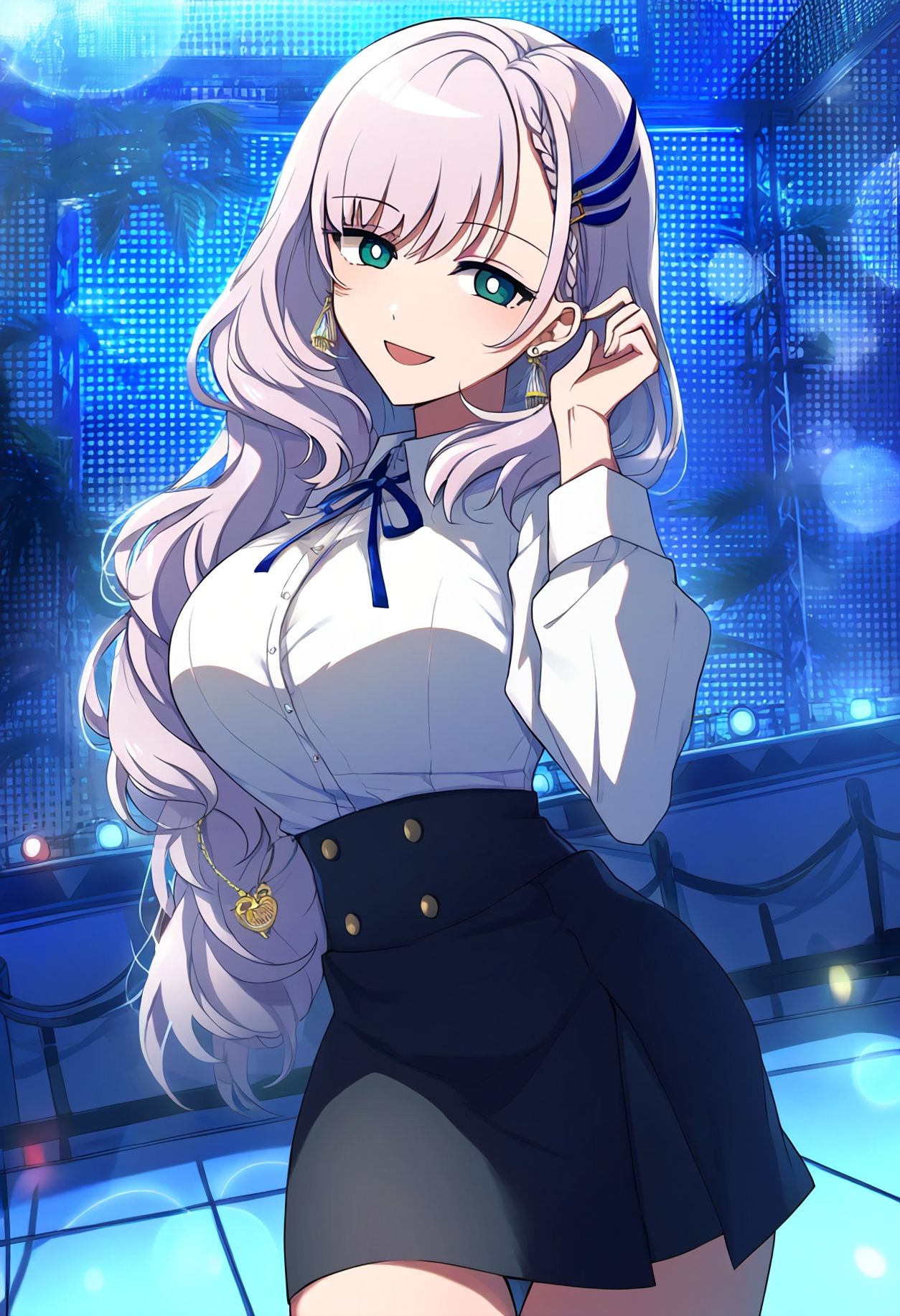 【買い切り版】バーチャル衣装故障で羞恥レイネ（English translation included） サンプル画像1