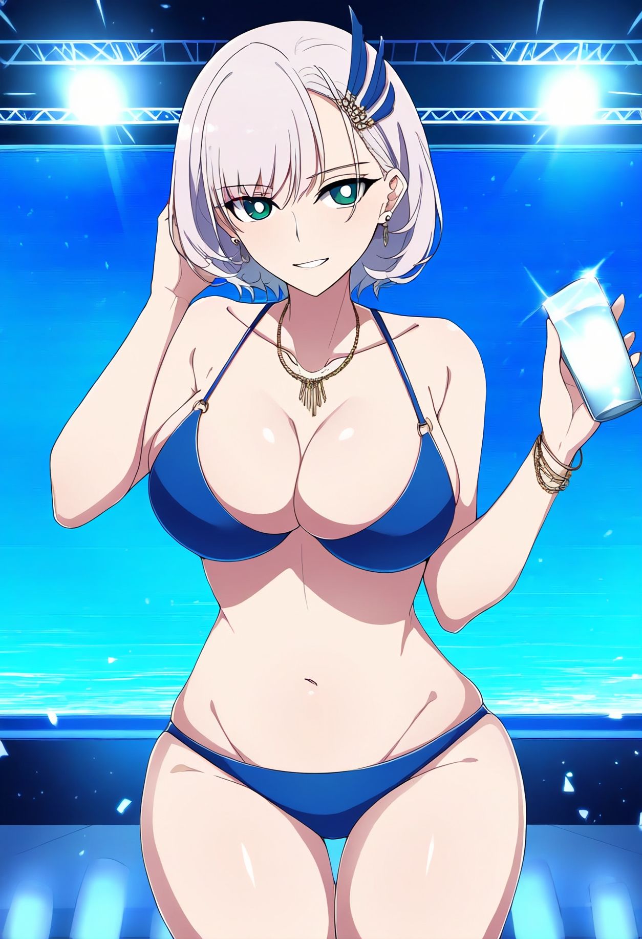 【買い切り版】バーチャル衣装故障で羞恥レイネ（English translation included） サンプル画像3