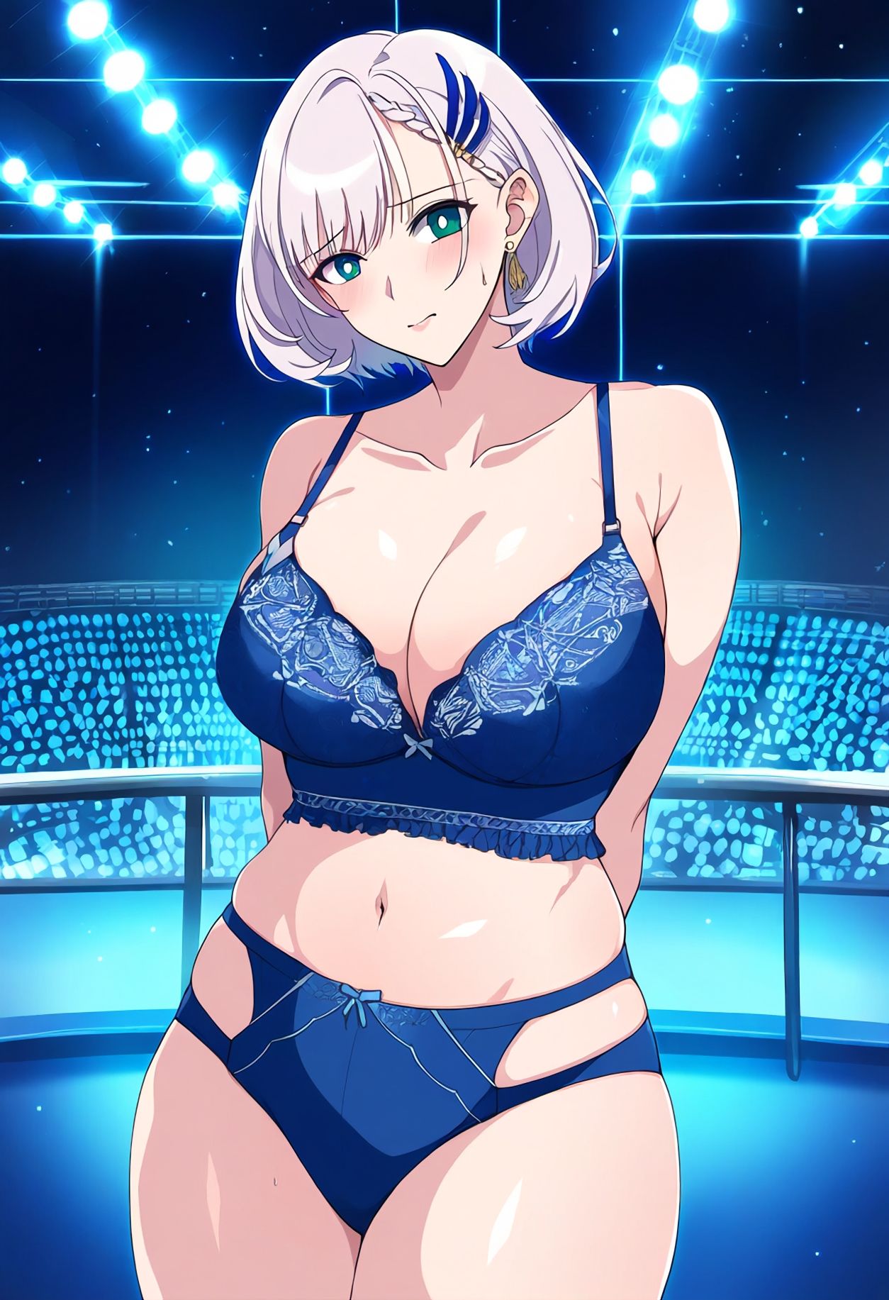 【買い切り版】バーチャル衣装故障で羞恥レイネ（English translation included） サンプル画像6