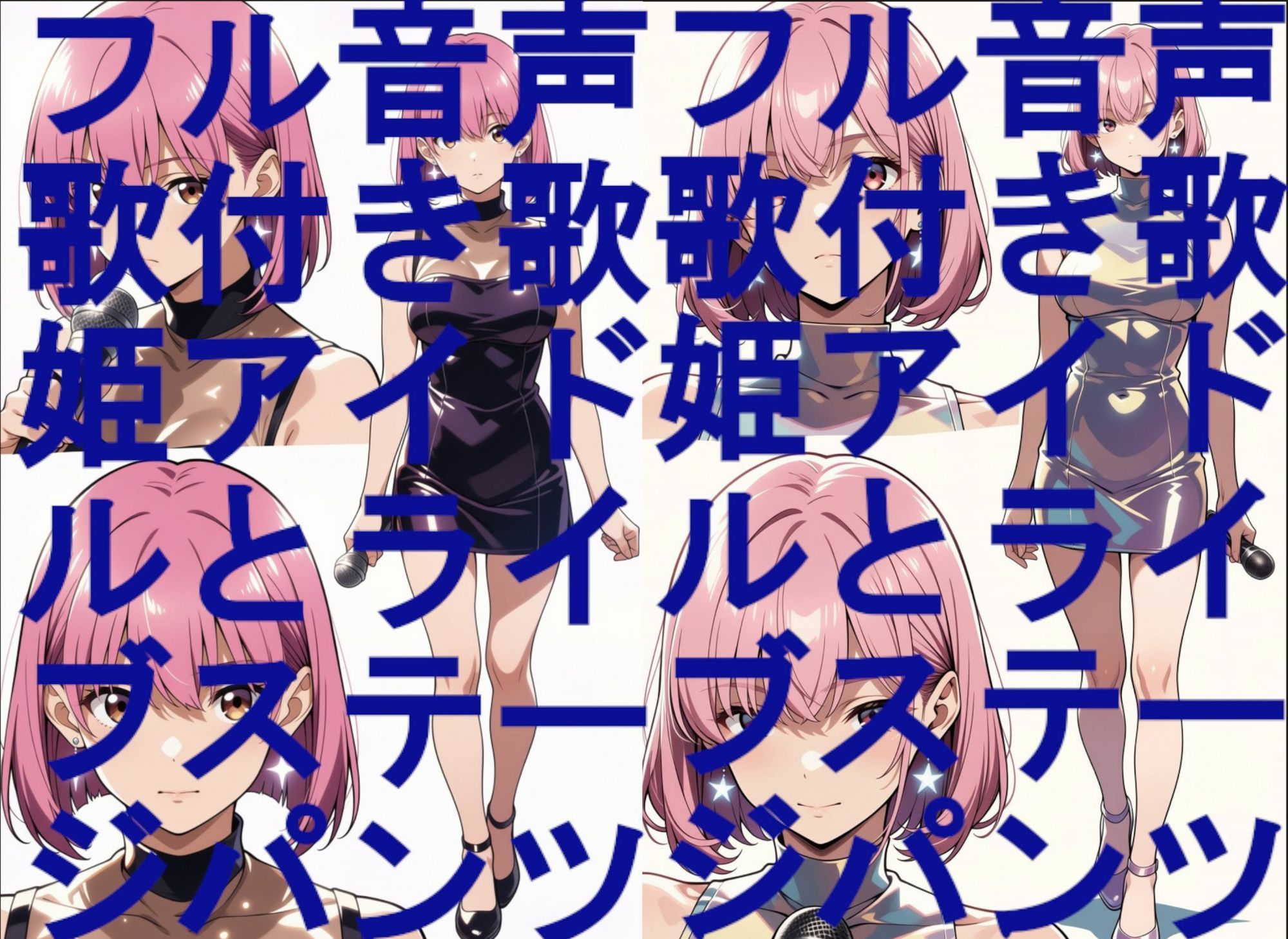 【超美麗動画の歌付き。歌音声付き。】アイドルの歌姫とライブステージでパンツとエッチ（高画質版） サンプル画像7