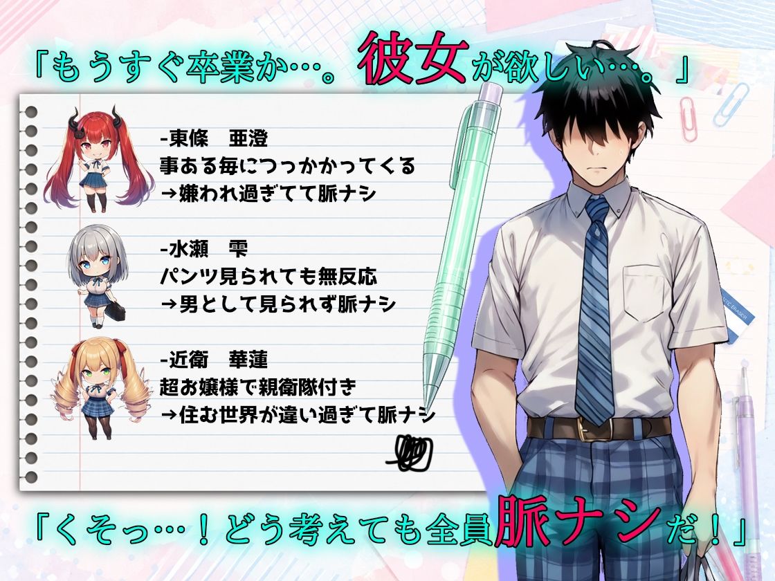 【選択肢あり恋愛ノベル】放課後ツンデレ症候群 〜全員ツンデレなのに、俺だけ脈ナシだと思っている〜 サンプル画像4