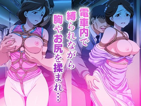 【電車内で公開調教】羞恥が快楽に変わるまで 熟女編 サンプル画像1