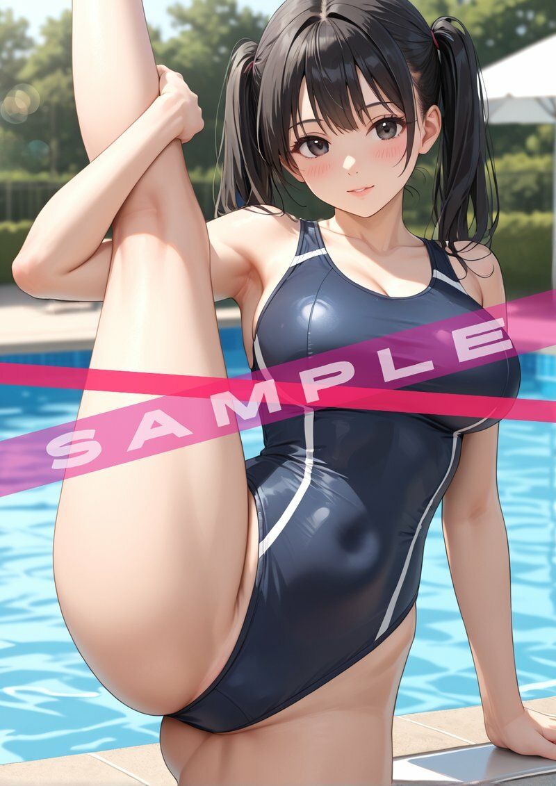 【高画質333枚】スク水 美少女 グラビア＆ヌード 写真集 サンプル画像1