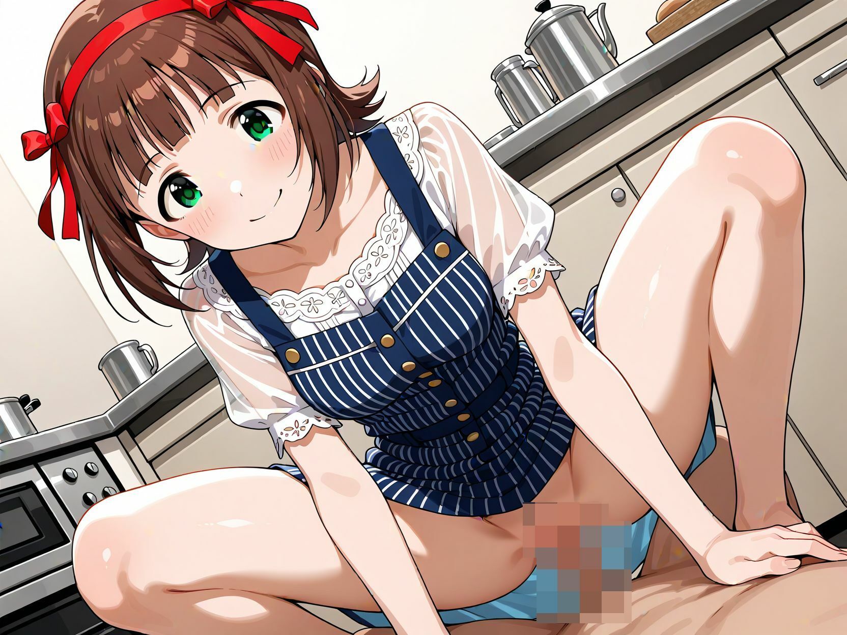 【高画質】ア〇マス 天〇春香【至福の種付け同棲】してみた サンプル画像9