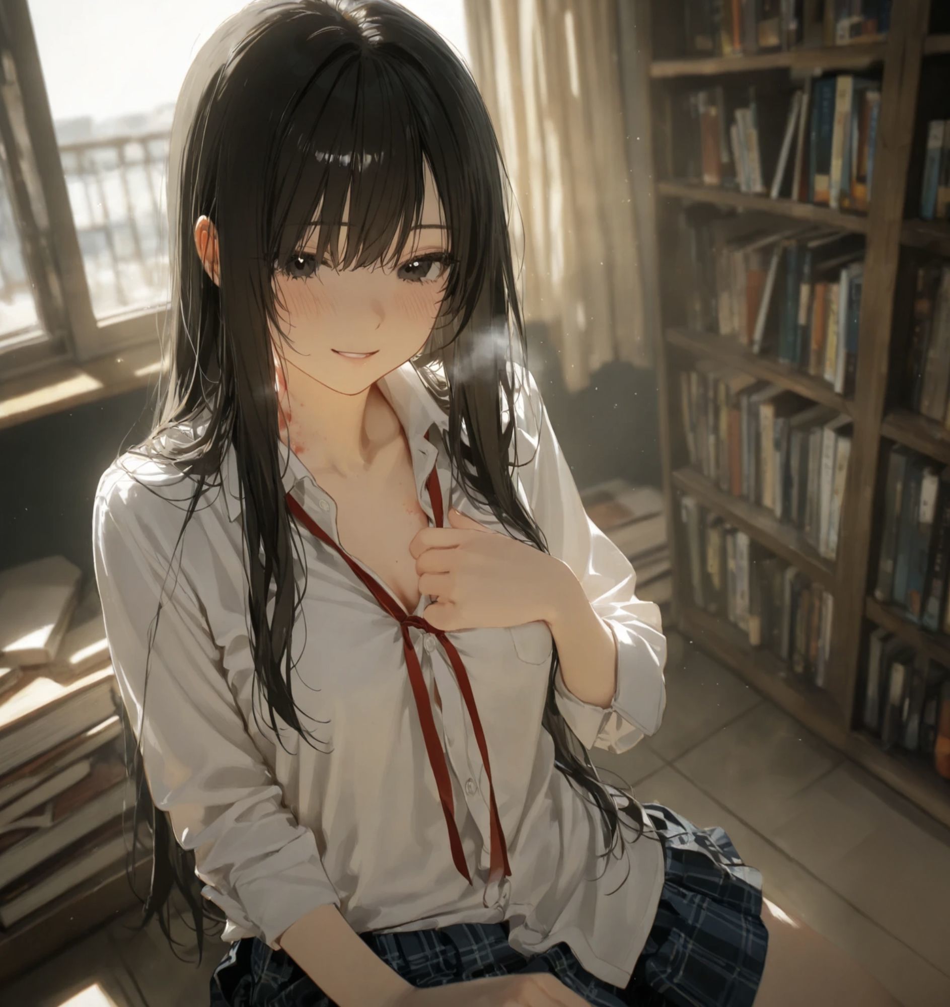 〜if:閉架書庫、彼女と綴るもう一つの初恋:ほどけないリボン〜春、想いをほどく彼女たち サンプル画像2