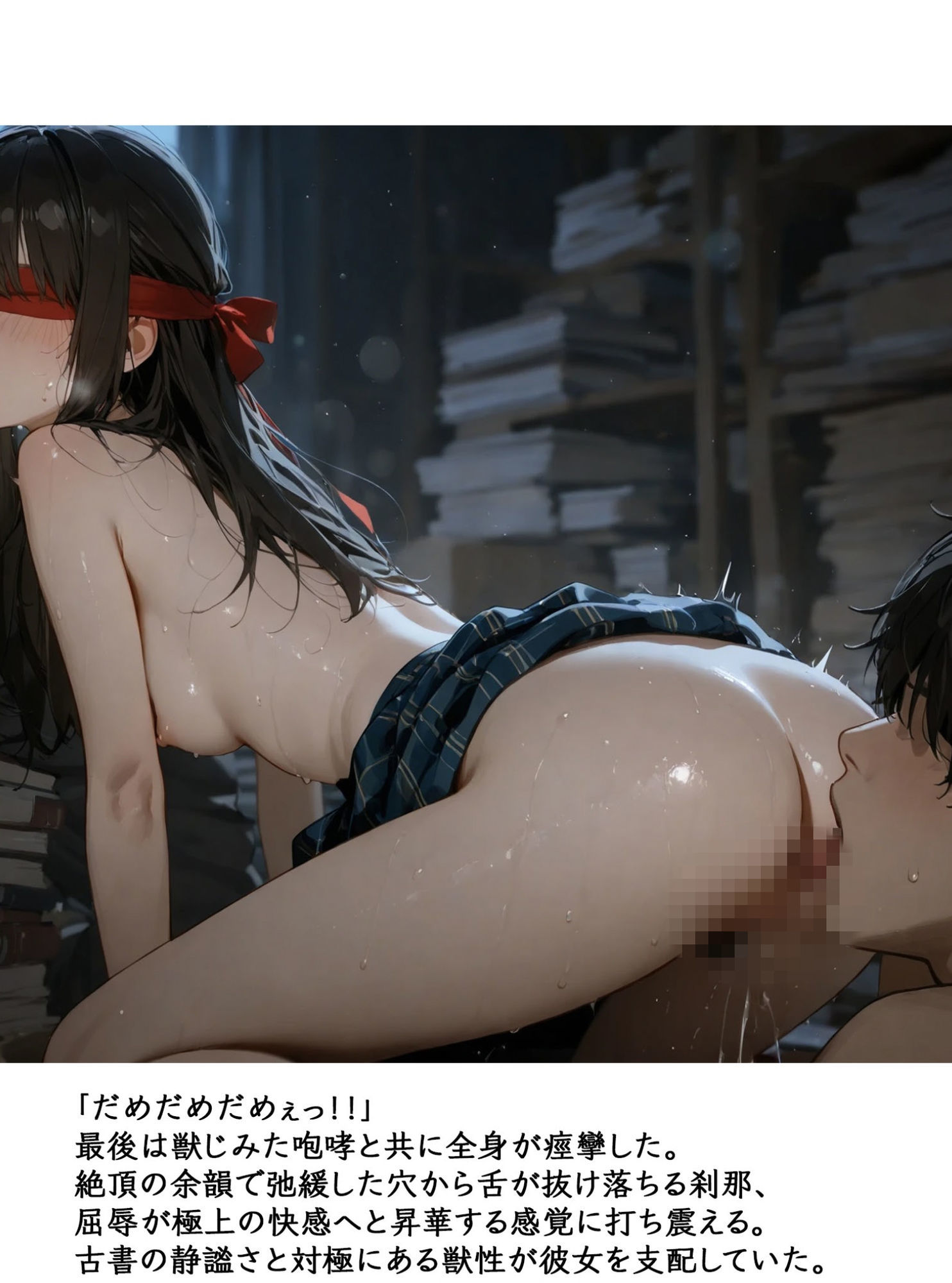 〜if:閉架書庫、彼女と綴るもう一つの初恋:ほどけないリボン〜春、想いをほどく彼女たち サンプル画像6