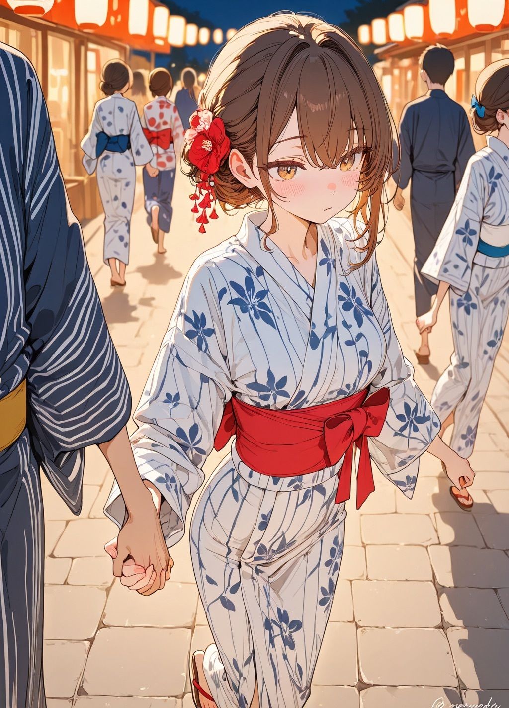 〜今日のおかず〜浴衣編 サンプル画像1