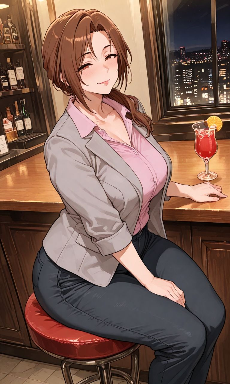 〜昔アイドル シてました〜 トレンディお姉さんとなかよしこよし サンプル画像1