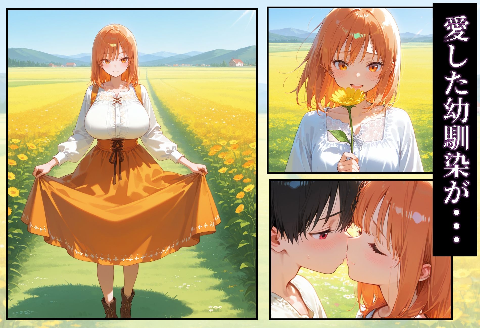 〜村の淫臭〜 村の娼婦は幼馴染 サンプル画像1