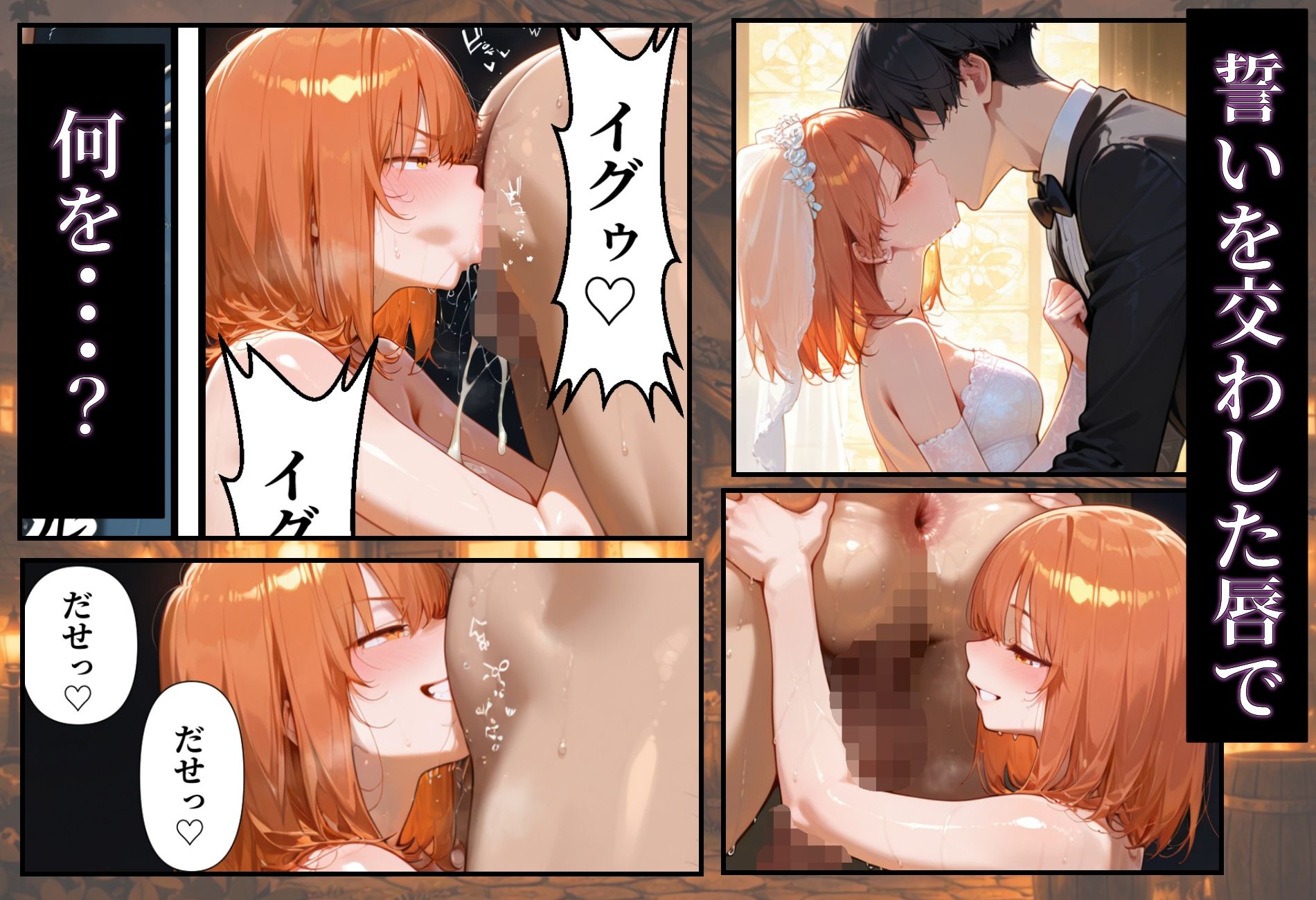 〜村の淫臭〜 村の娼婦は幼馴染 サンプル画像3