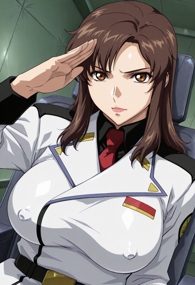 あこがれヒロインアート マリュー編 爆乳艦長真心の献身 サンプル画像3