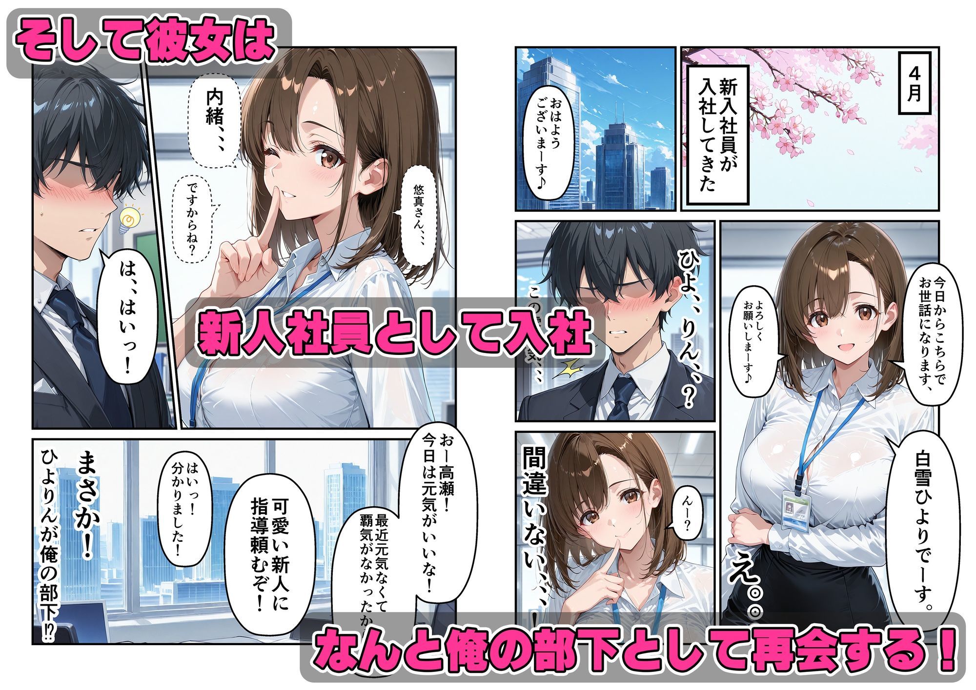 あざと可愛い風俗嬢は俺の部下？実はドMな彼女に生はめセックス〜俺のチンポでイキまくる サンプル画像3
