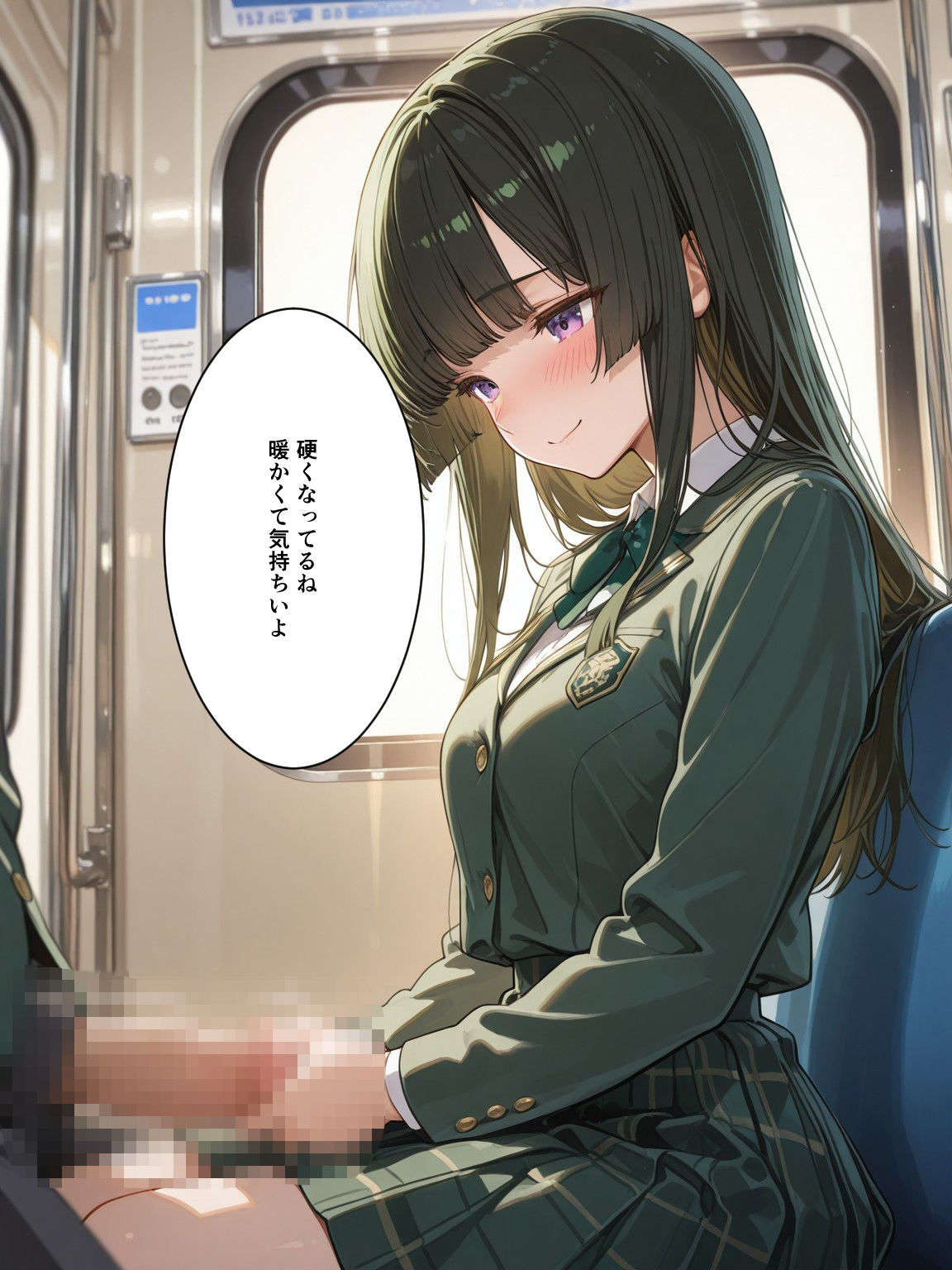 あなた色に染めて欲しい ― 揺れる車内、背中が語る想い ― サンプル画像5