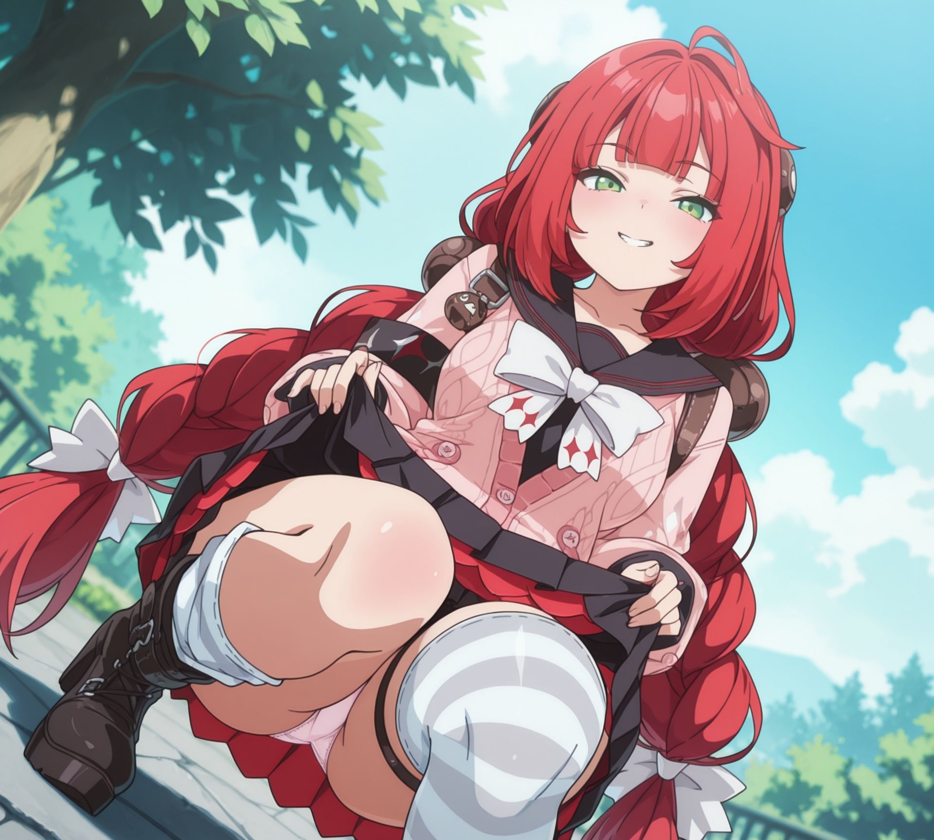 あの子とパンツえっち_ゼ○ゼロ_浮〇柚葉 サンプル画像1