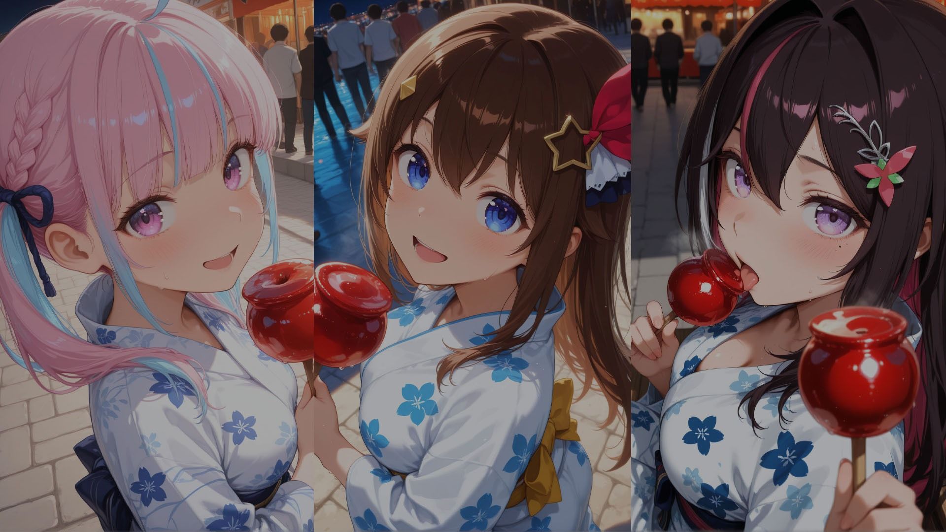 あの子はアイドル〜夏祭り浴衣デート編 〜  （ホ●ライブ バージョン ） サンプル画像1