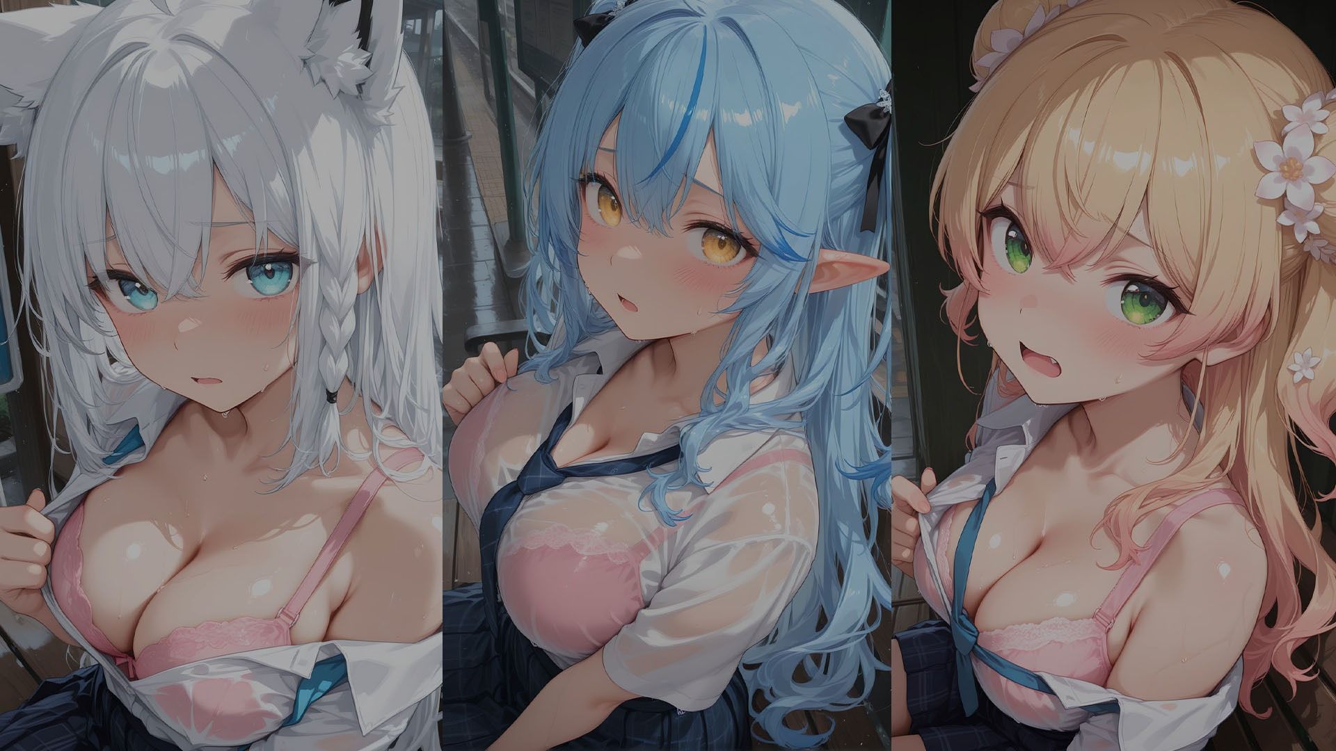 あの子はアイドル〜真夏の通り雨編・制服ver 〜  （ホ●ライブ バージョン ） サンプル画像3