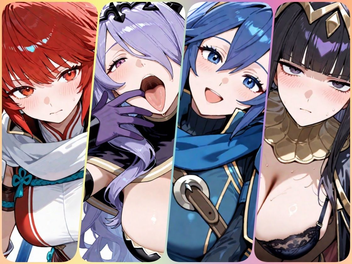 あまあまえっちタイム  ファイ〇ーエ〇ブレム編1 サンプル画像1