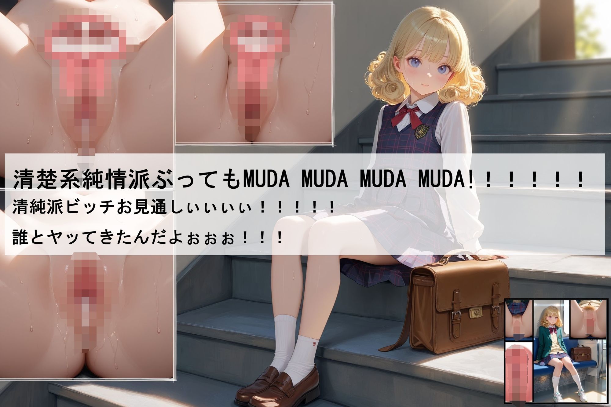 ある日、僕は神の眼を手に入れました。-女子校生のラッキーパンチラを追い求めた男の奇蹟- サンプル画像9