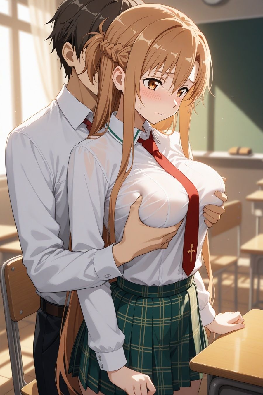 いいなり女子校生の日常〜ソ〇ドアートオンライン編〜 サンプル画像6