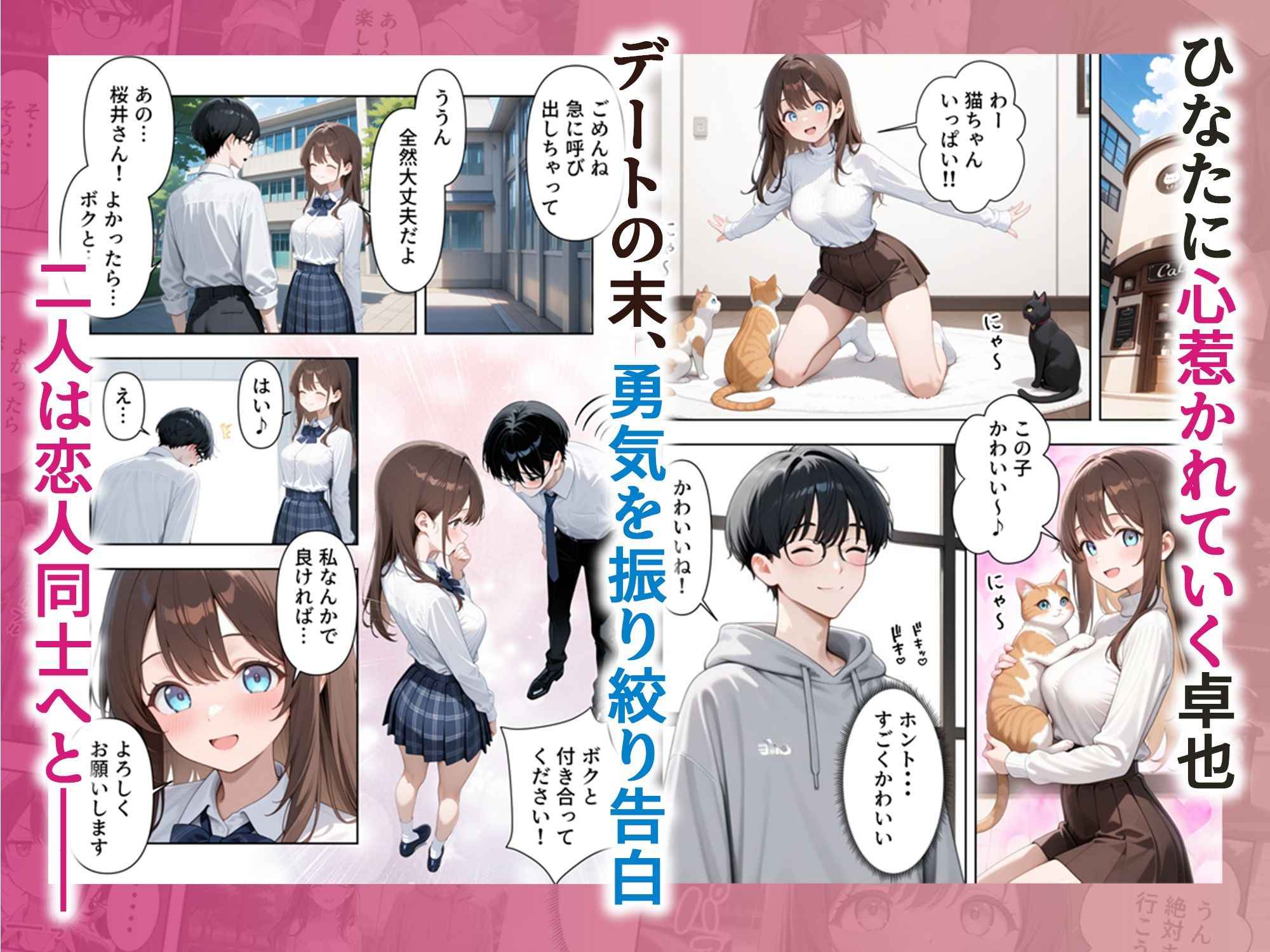 いじめられていた陰キャのボクが1軍ギャル達に中出し報復する話 〜メス堕ちリバース サンプル画像4