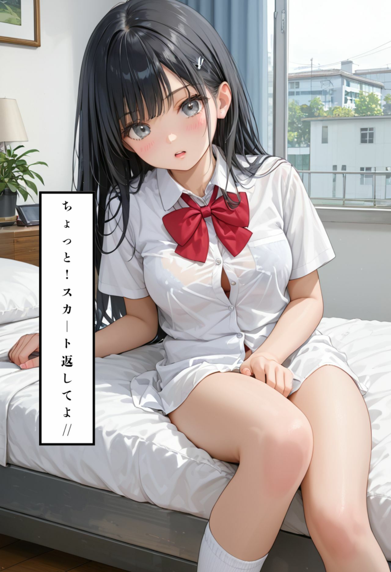 いつも気の強い同級生が家に来た、可愛すぎて我慢できず…… サンプル画像4