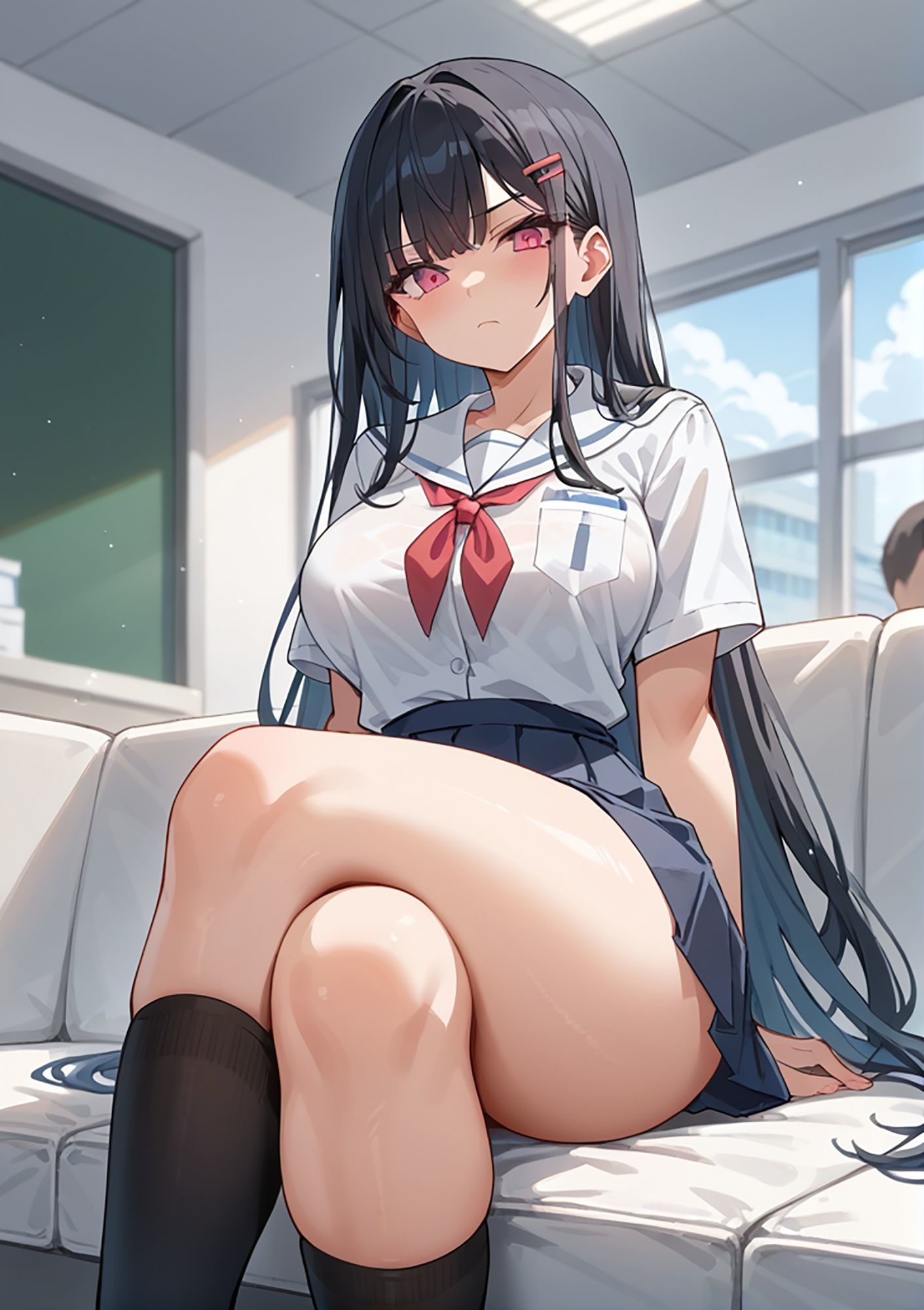いつも漏らしている彼女 サンプル画像1