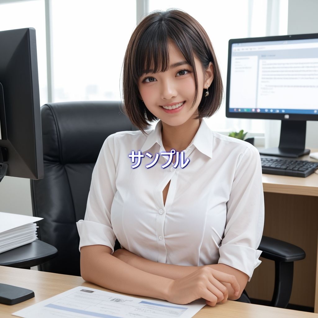 いやされたい貴方の為のAI彼女【OLメグミさん編】 サンプル画像2