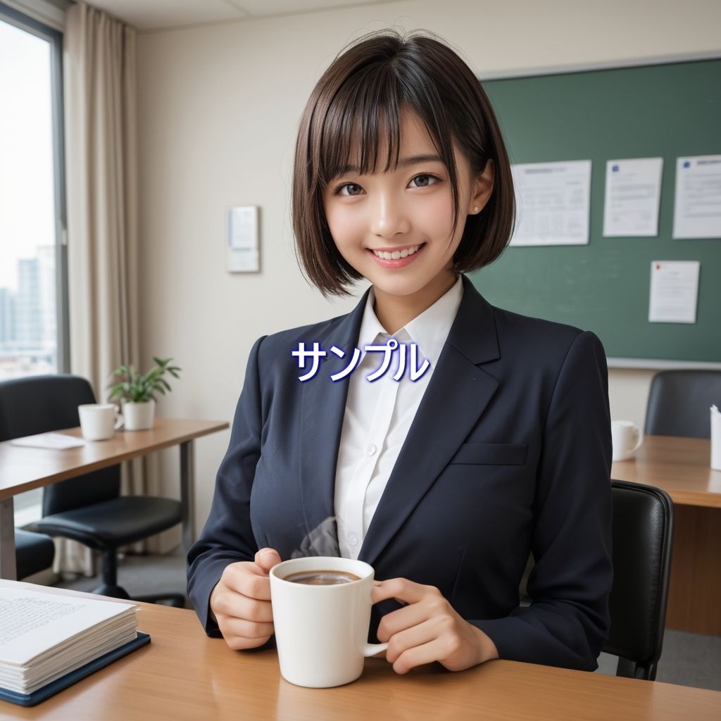 いやされたい貴方の為のAI彼女【OLメグミさん編】 サンプル画像4