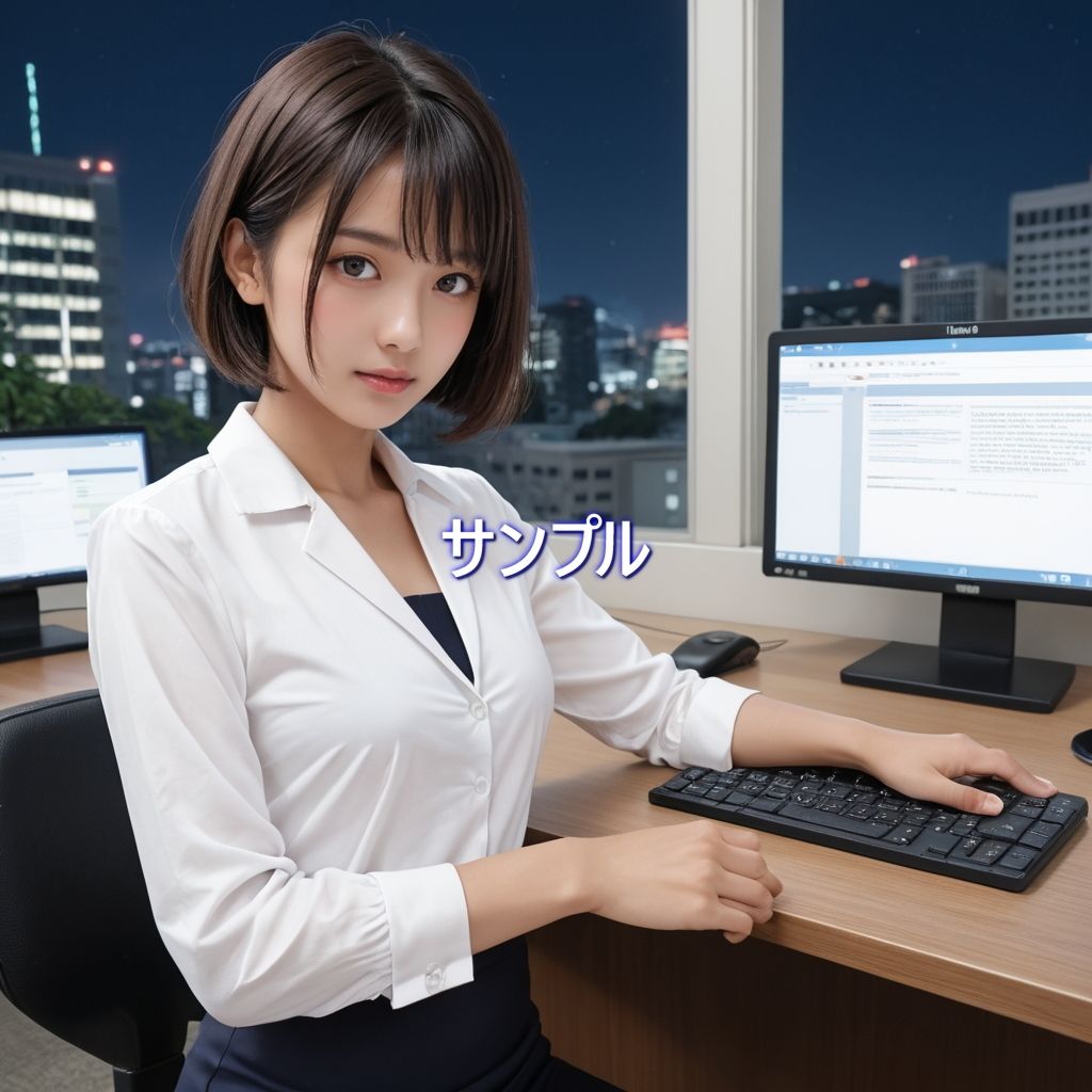 いやされたい貴方の為のAI彼女【OLメグミさん編】 サンプル画像7