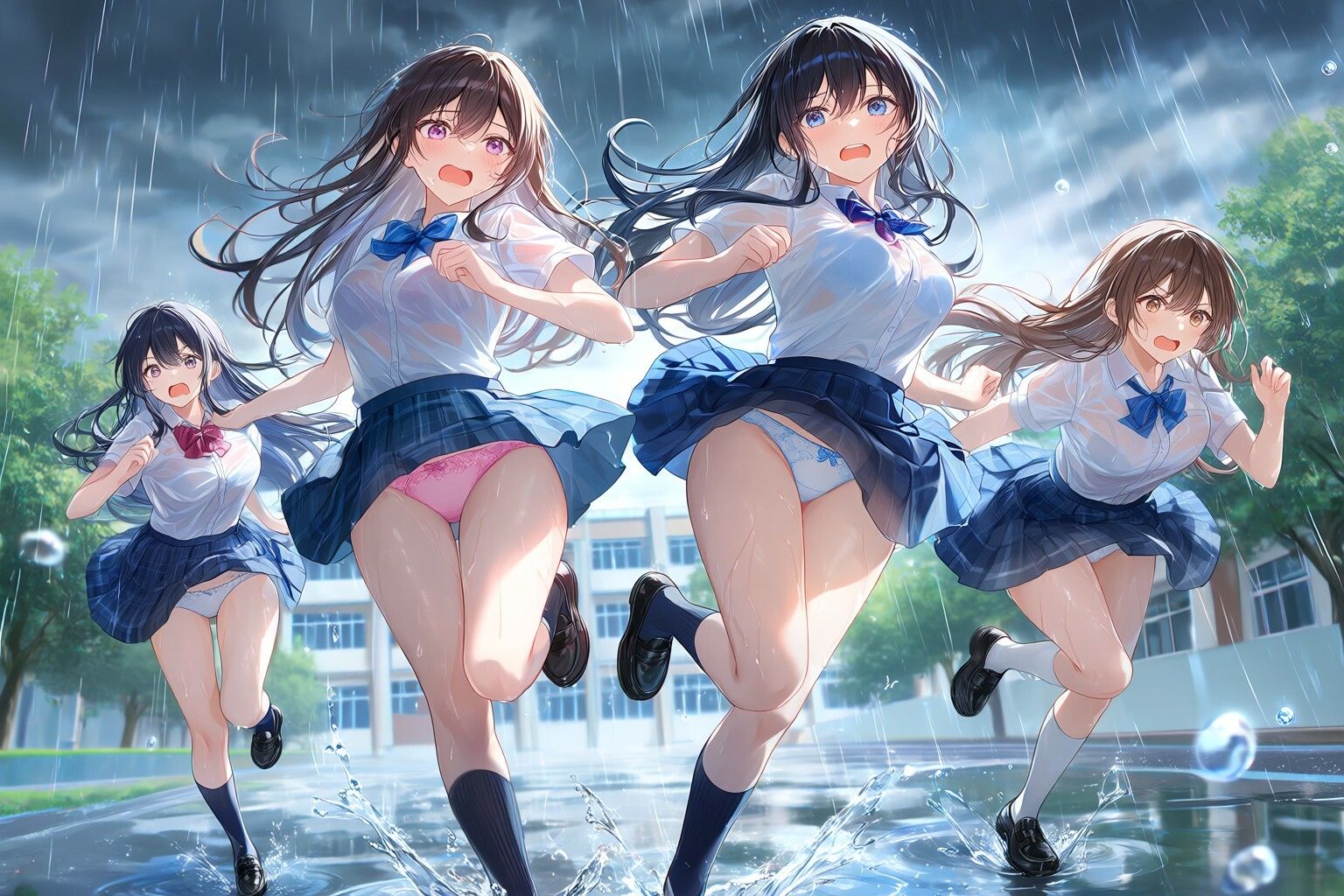 いろんなシチュエーションでパンチラ サンプル画像10