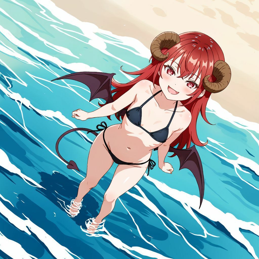 うちの七大罪 海に来て、ただただ大きくなってみた サンプル画像1