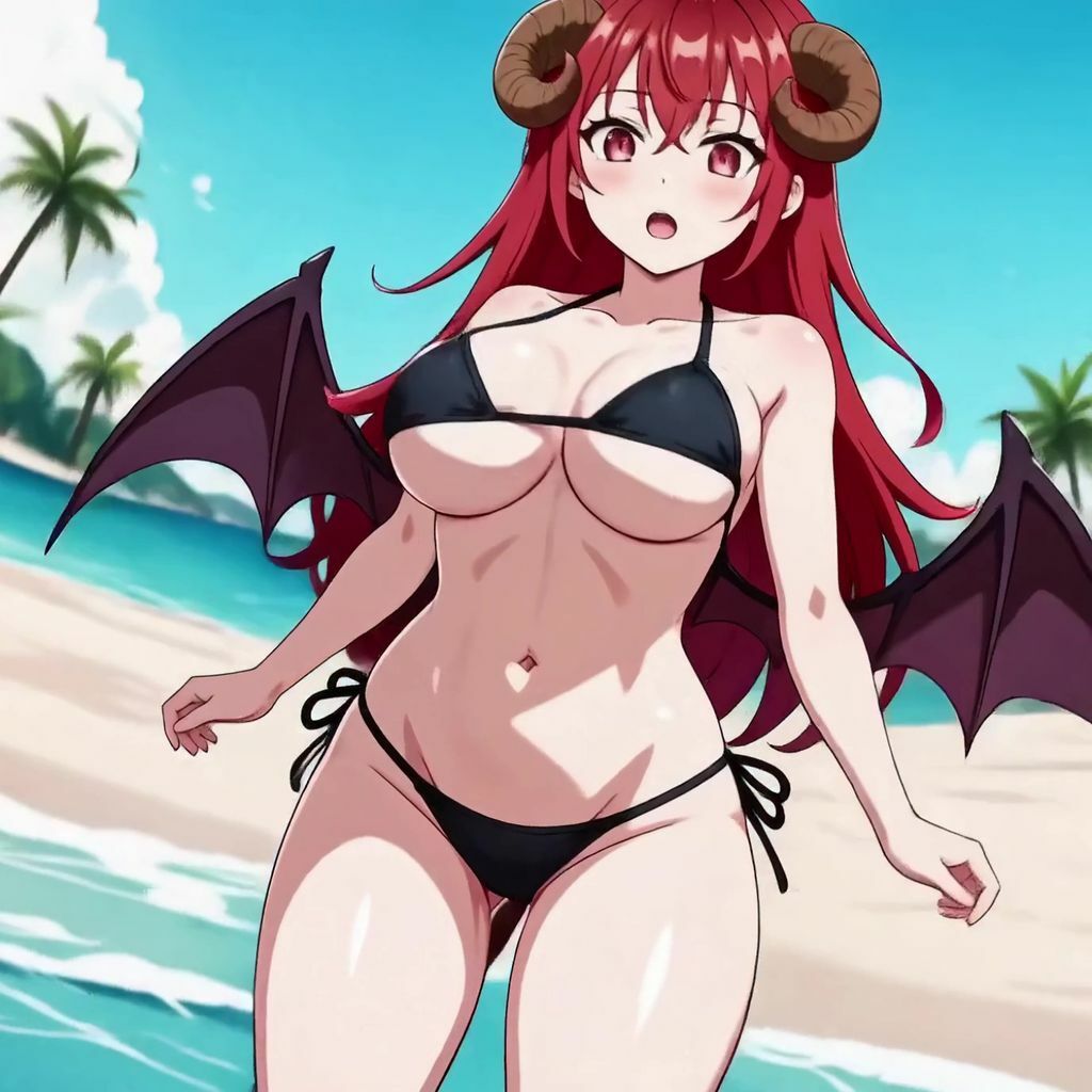 うちの七大罪 海に来て、ただただ大きくなってみた サンプル画像2