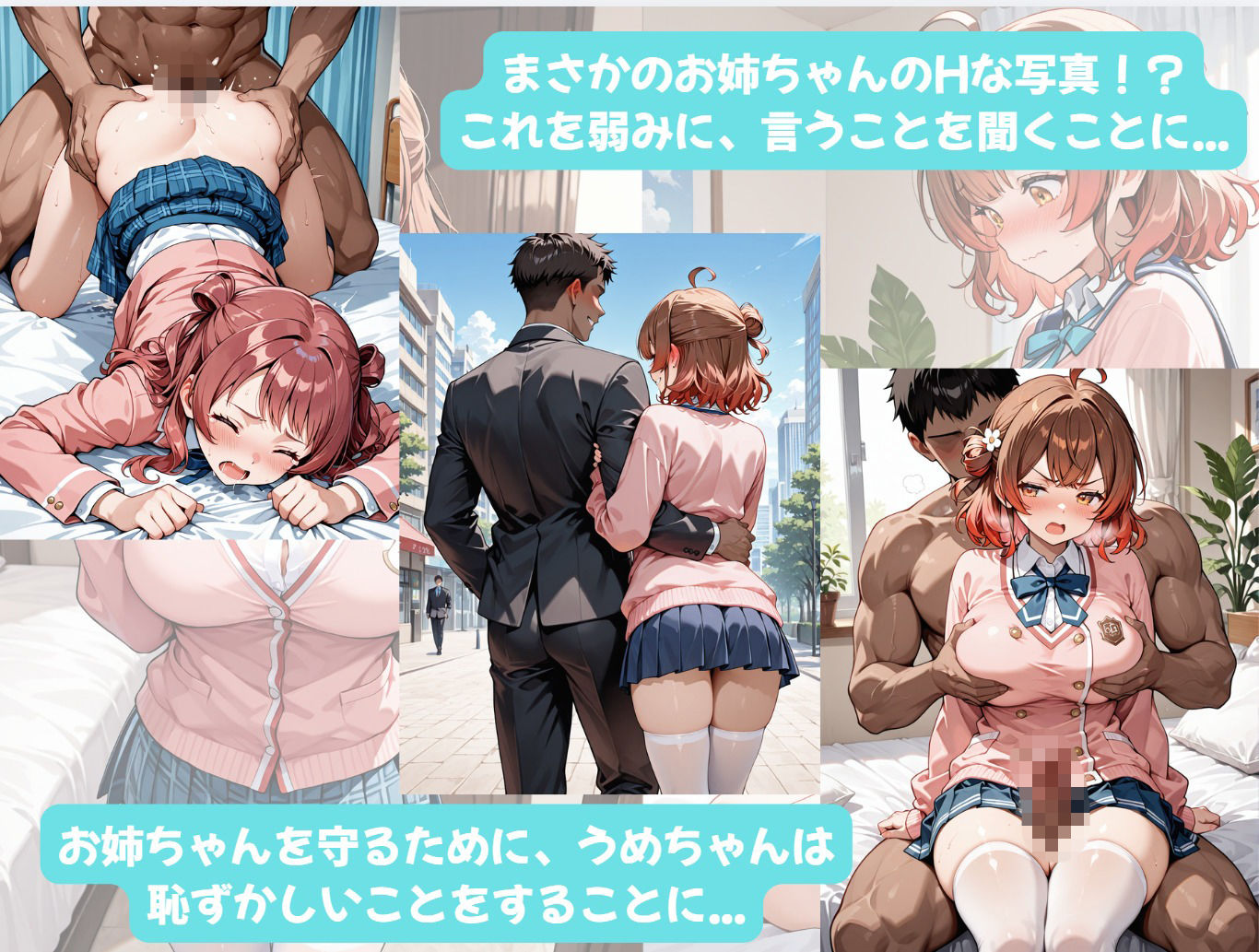 うめちゃんとイチャラブえっち！Plus！ 純粋であまえんぼな妹のセクシービッチなお姉さん化調教 サンプル画像2