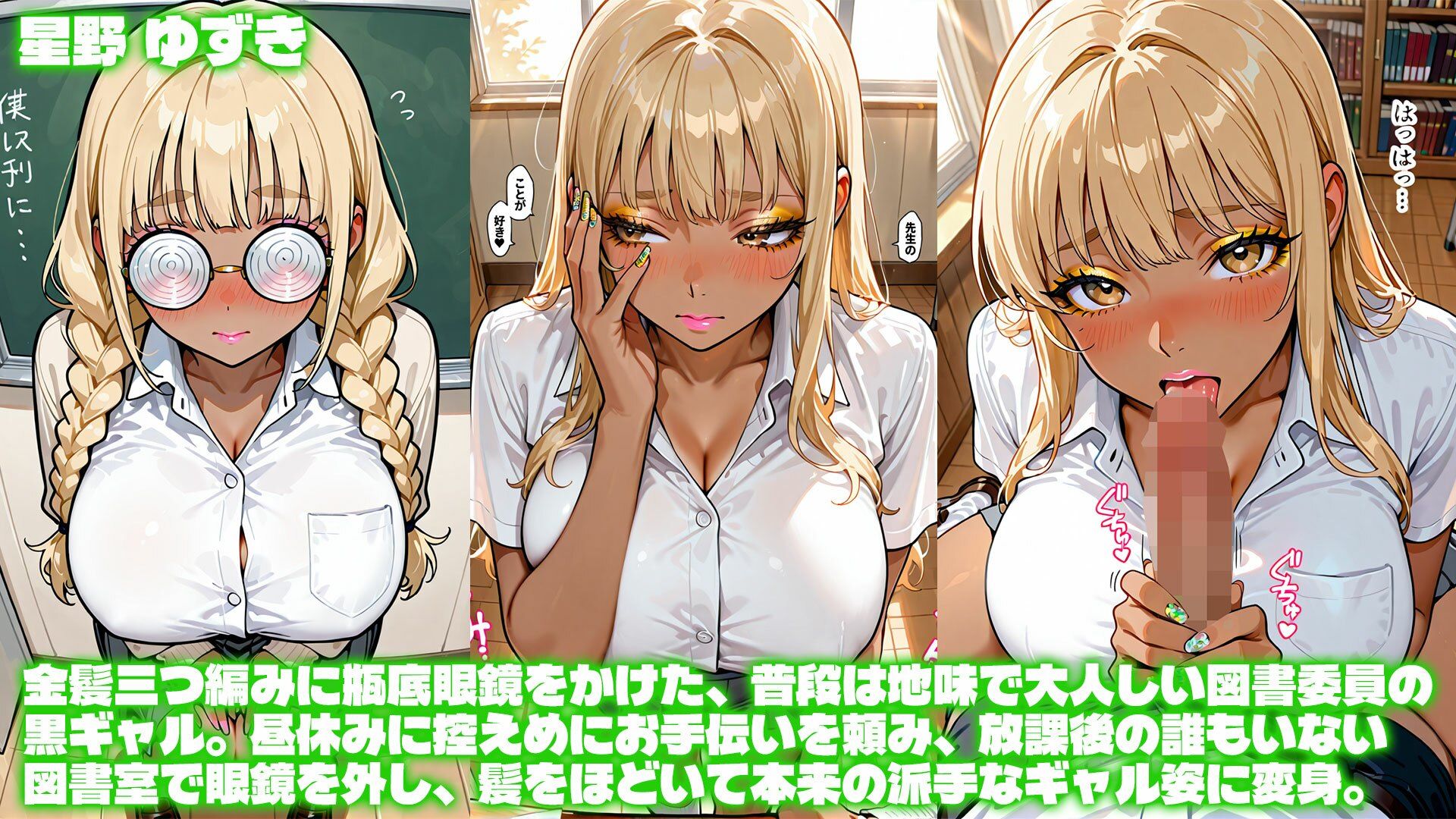 えっちしよ？せんせ〜黒ギャルJKだらけの女子学院で教育実習生が生ハメされる話〜 サンプル画像7
