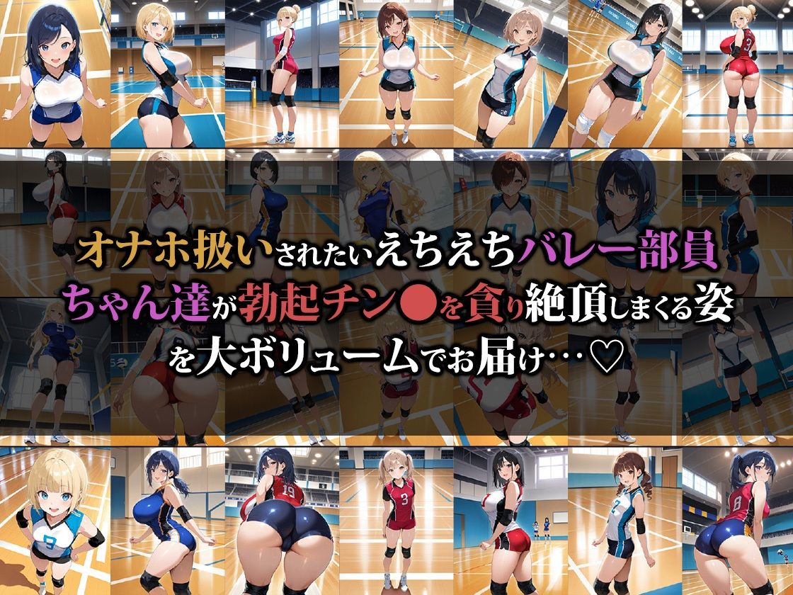えっちなバレー部娘はオナホ扱いされたい2 サンプル画像1