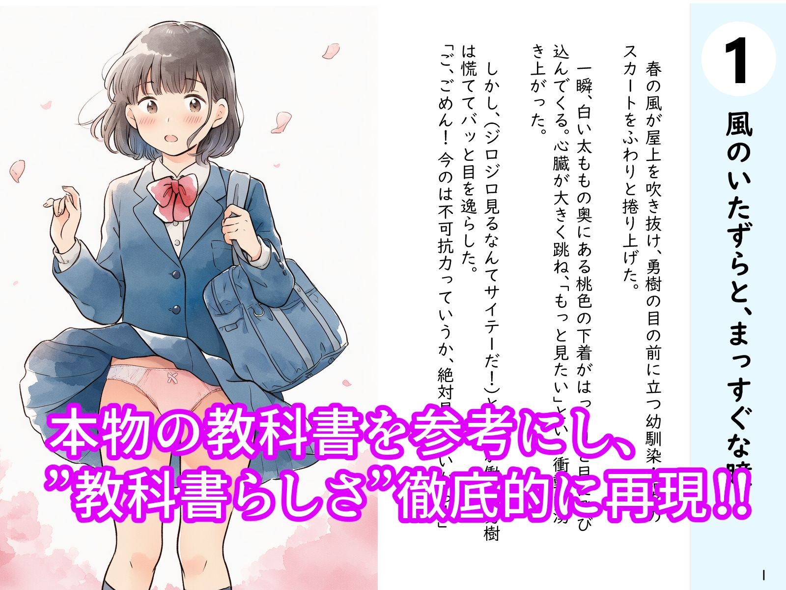 えっちな道徳の教科書 サンプル画像1