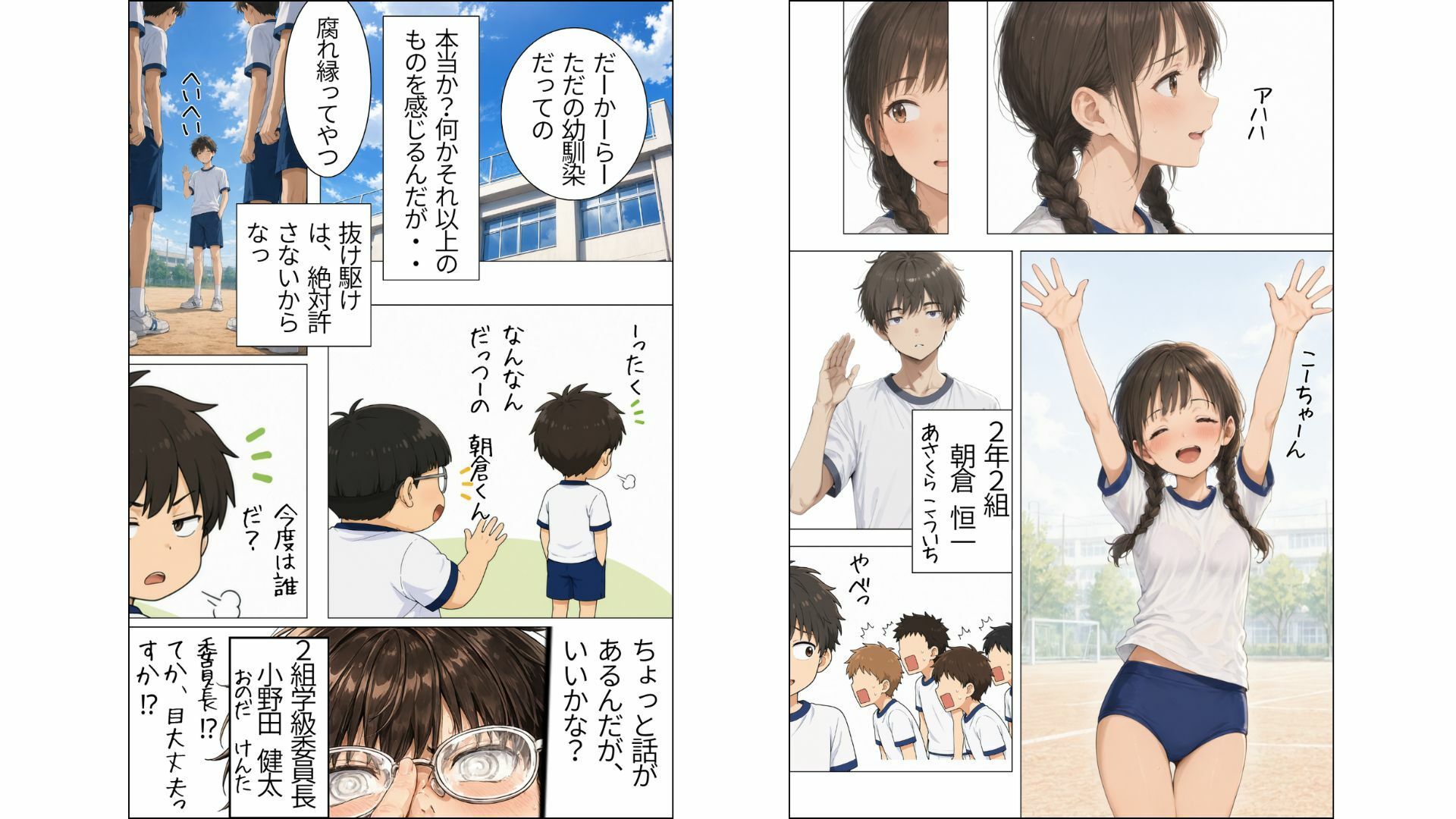 おさななじみとのSEXって最高にきもちいいよ サンプル画像4