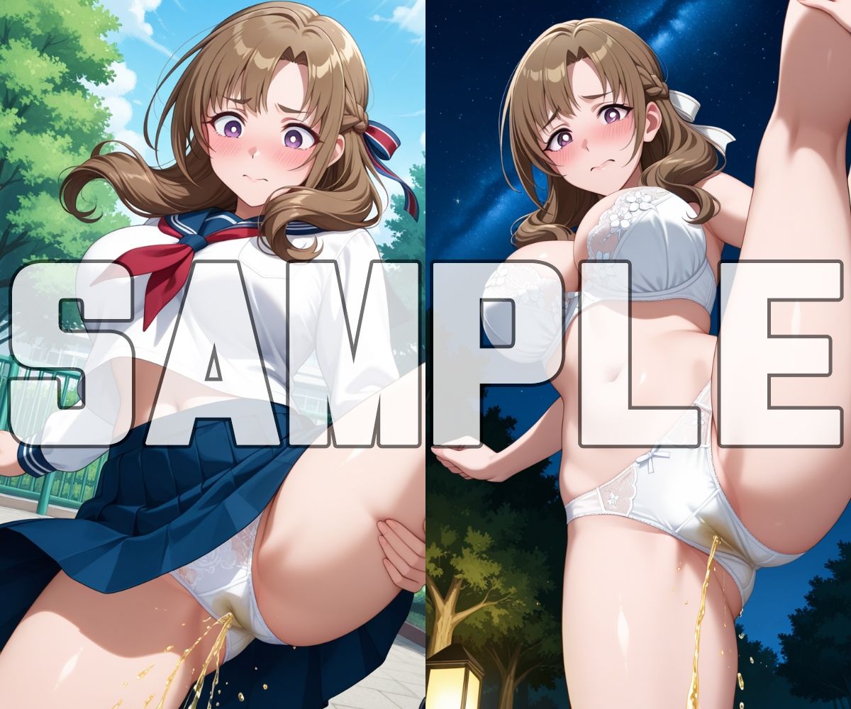 おしっこお漏らしチャレンジ【お母さんキャラ編】 サンプル画像6