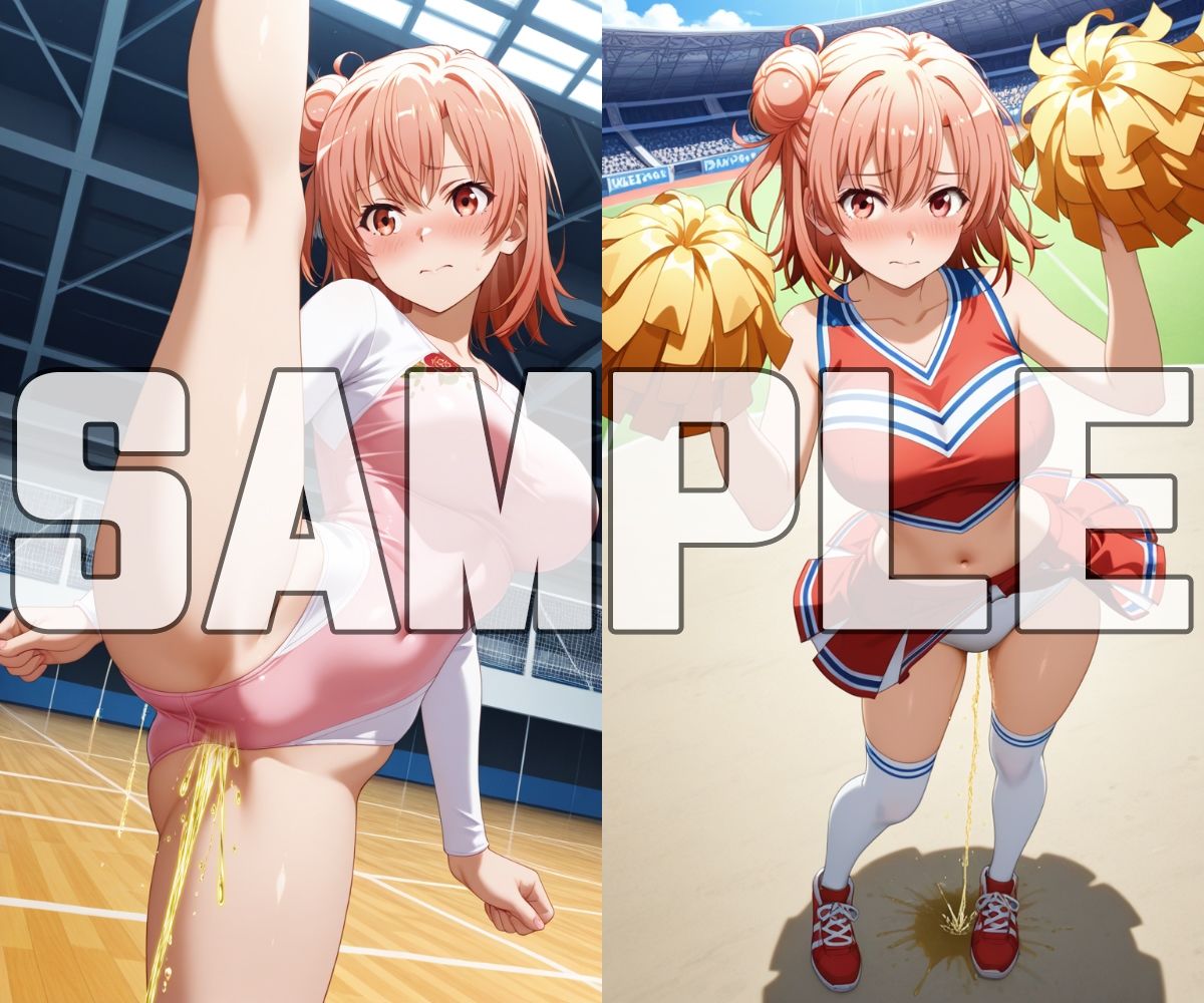 おしっこお漏らしチャレンジ【俺ガ〇ル スクールライフ編】 サンプル画像5
