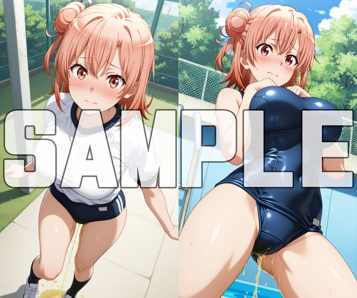 おしっこお漏らしチャレンジ【俺ガ〇ル スクールライフ編】 サンプル画像6