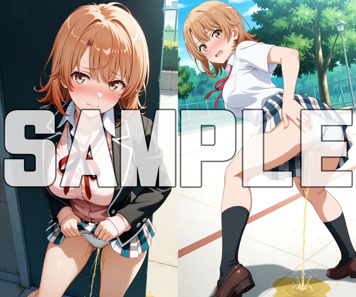 おしっこお漏らしチャレンジ【俺ガ〇ル スクールライフ編】 サンプル画像7