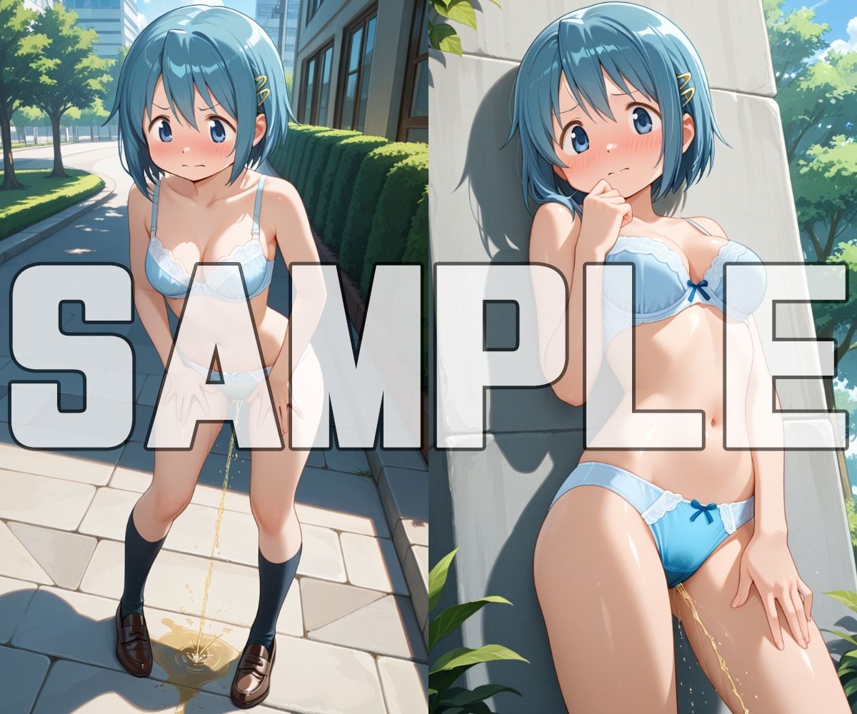 おしっこお漏らしチャレンジ【魔法少女ま〇か☆マ〇カ編】 サンプル画像4