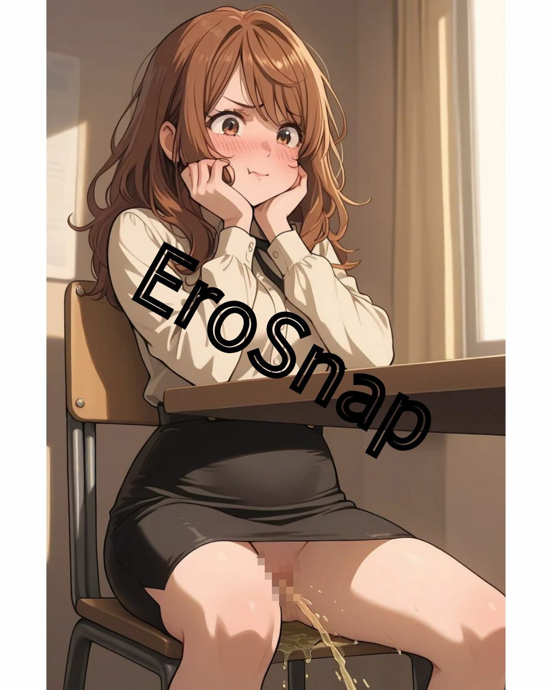 おしっこお漏らし女の子（90枚） サンプル画像9